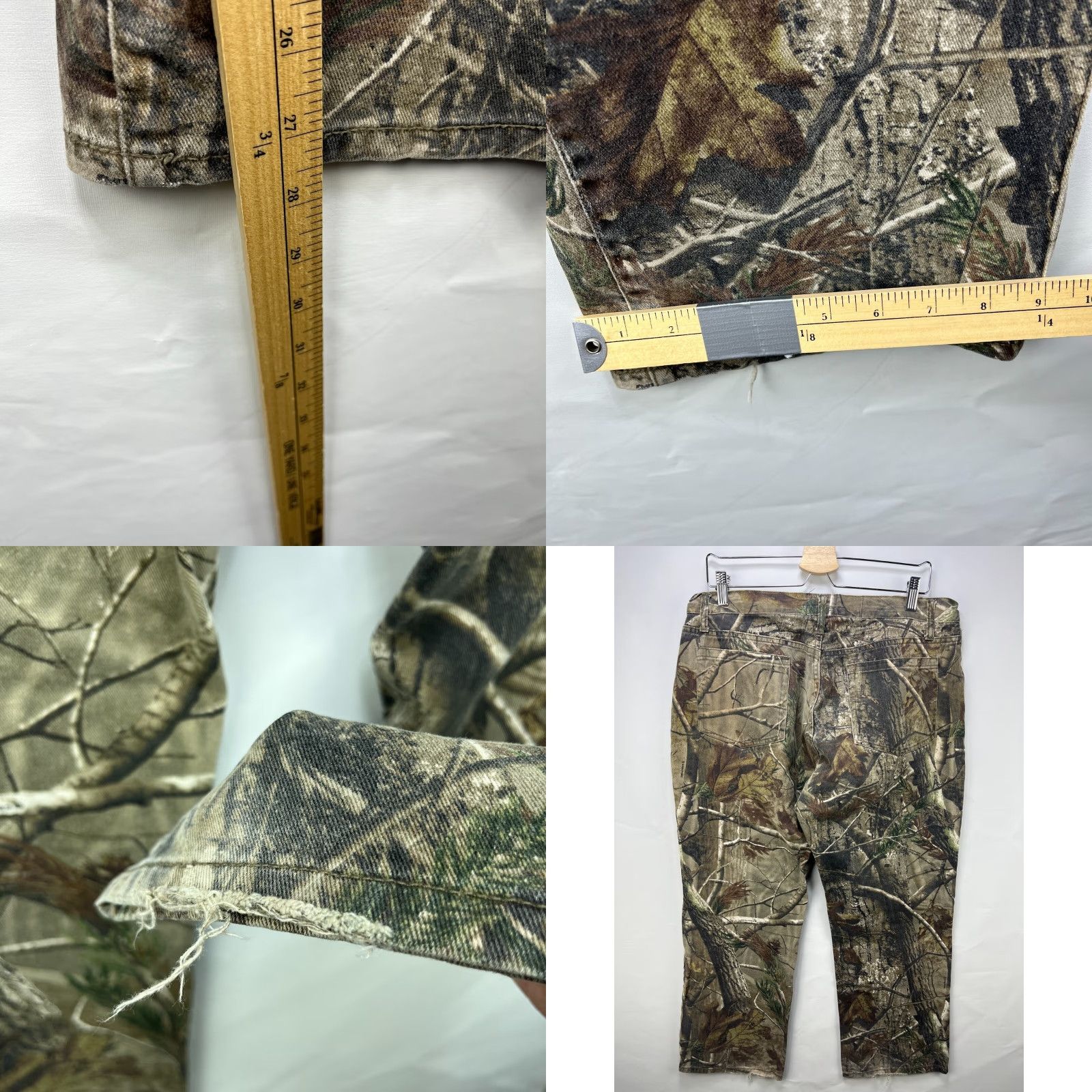 Realtree VINTAGE Realtree Camo Pants 36 XL Baggy Wide Leg Men Pants Green Carpenter 90s Mens Size US 36 / EU 52 - 8 Thumbnail
