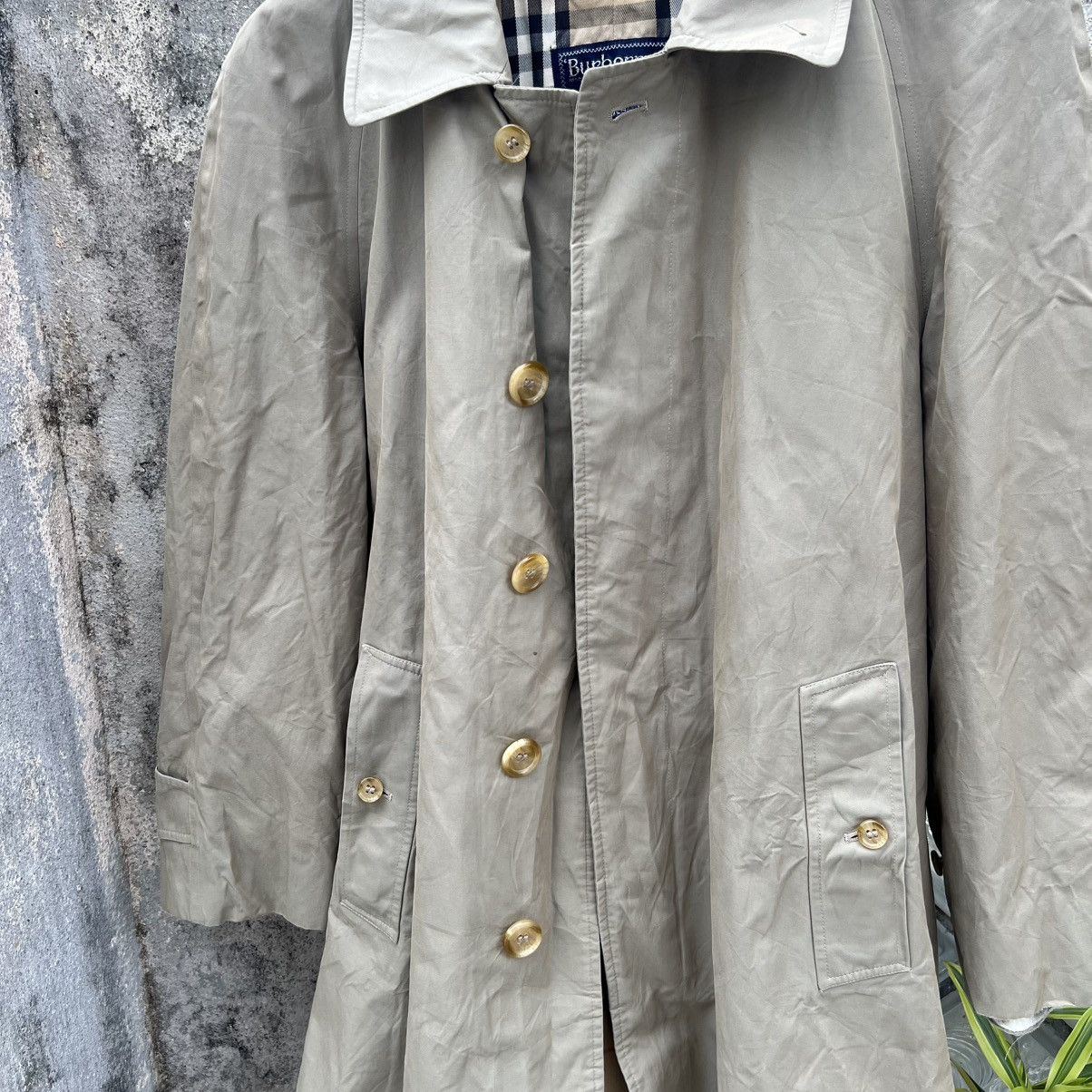 Burberry “BURBERRY” NOVA CHECK LINED LONG COAT JACKET Size US L / EU 52-54 / 3 - 15 Thumbnail