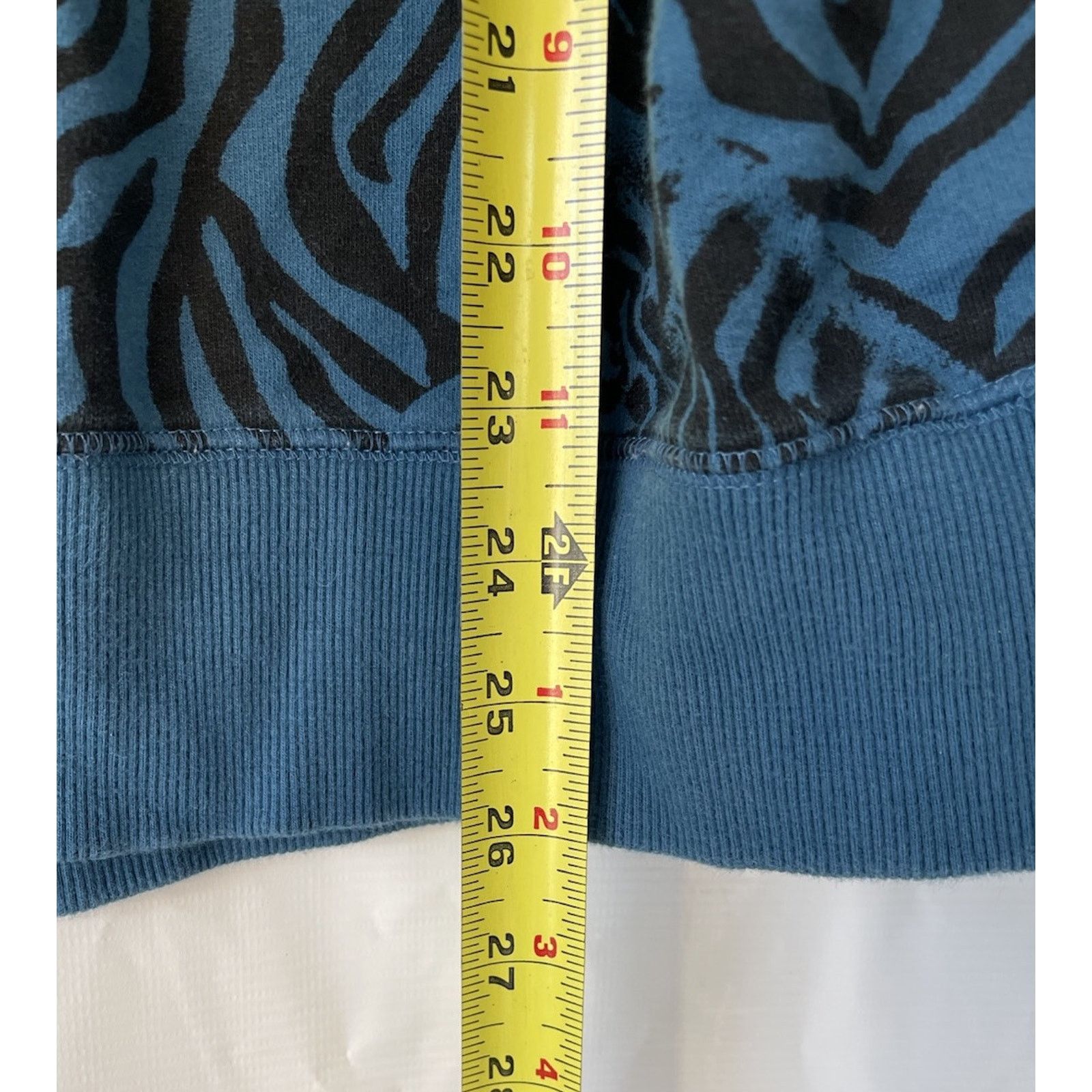 Waimea Waimea Sweatshirt Blue Zebra XL Crew Long Sleeve Unique! Size US XL / EU 56 / 4 - 5 Thumbnail