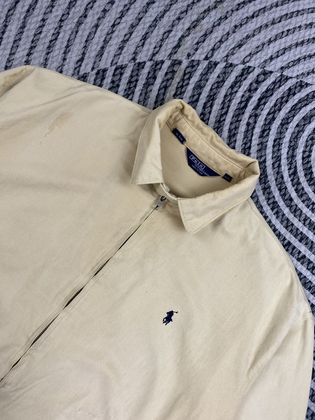 Polo Ralph Lauren Vintage Polo Ralph Lauren Made In USA Zipper Jacket Size US L / EU 52-54 / 3 - 8 Thumbnail