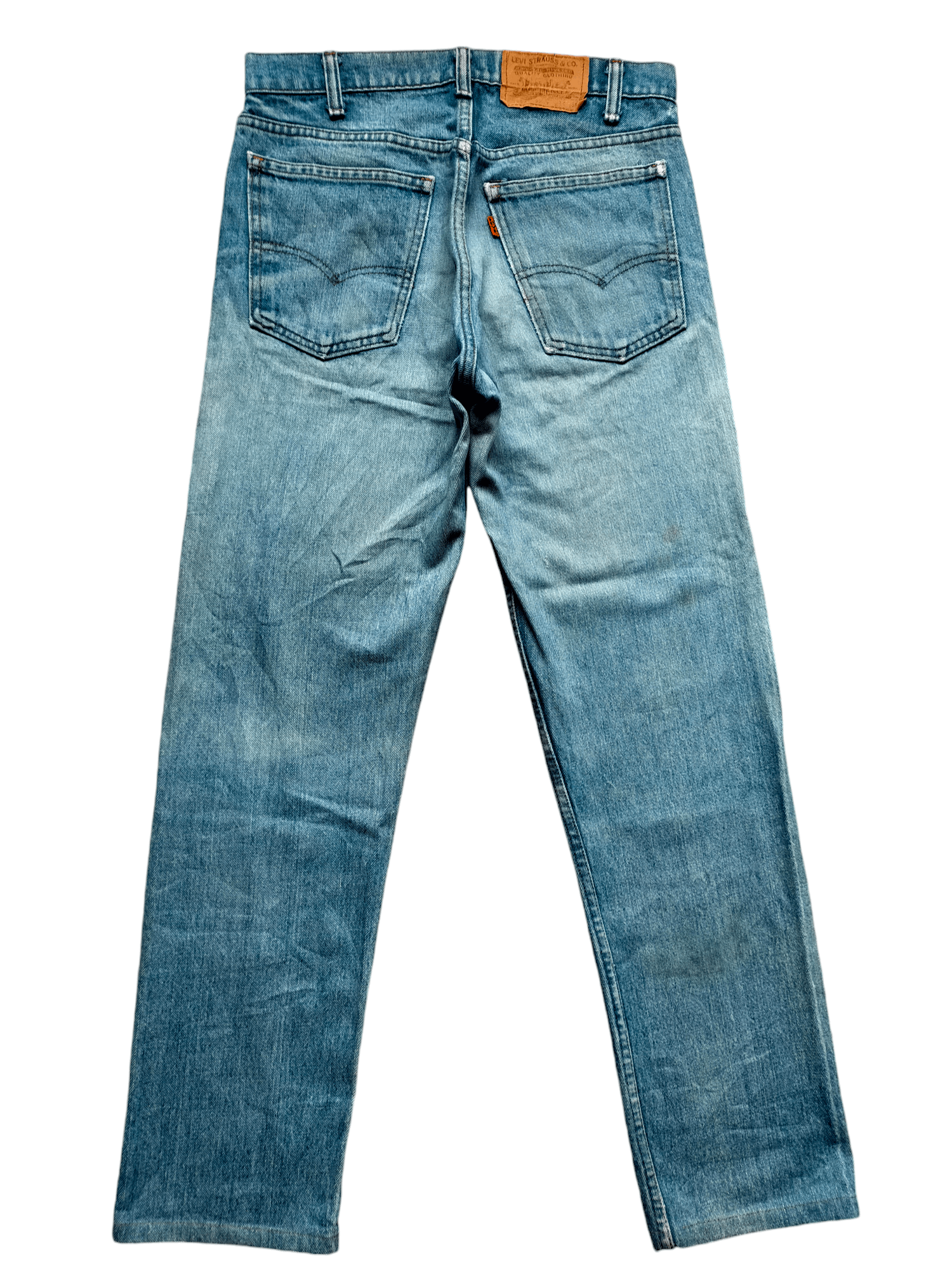 Vintage 80s Levis 505 distress denim Jeans