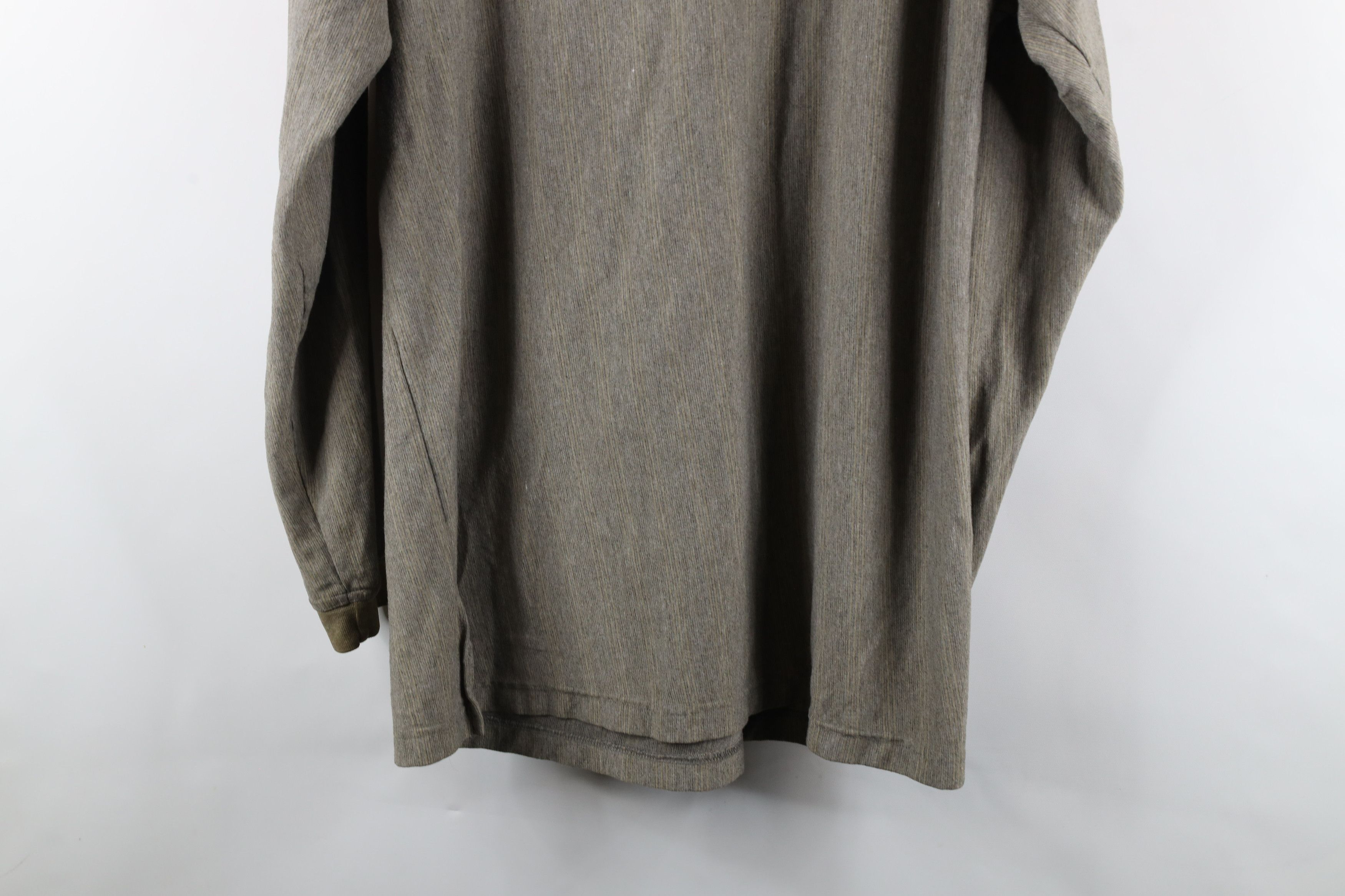 Vintage Vintage 90s Streetwear Knit Long Sleeve Rugby Polo Shirt Size US L / EU 52-54 / 3 - 13 Thumbnail