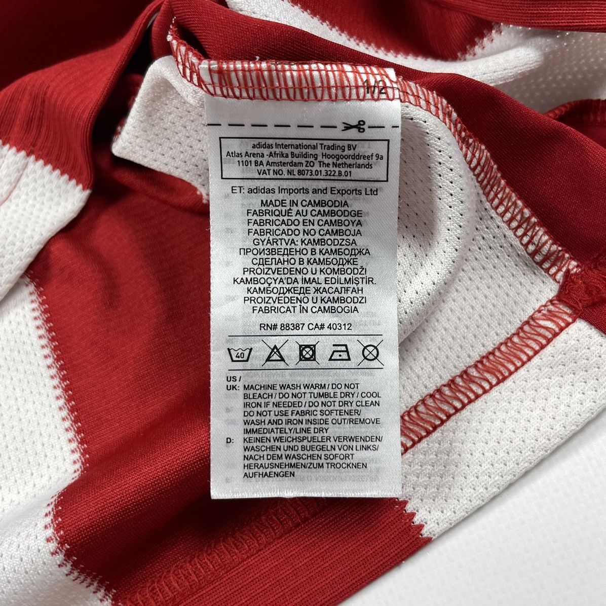 Adidas Adidas Sheffield United FC Soccer Jersey Size US S / EU 44-46 / 1 - 13 Thumbnail
