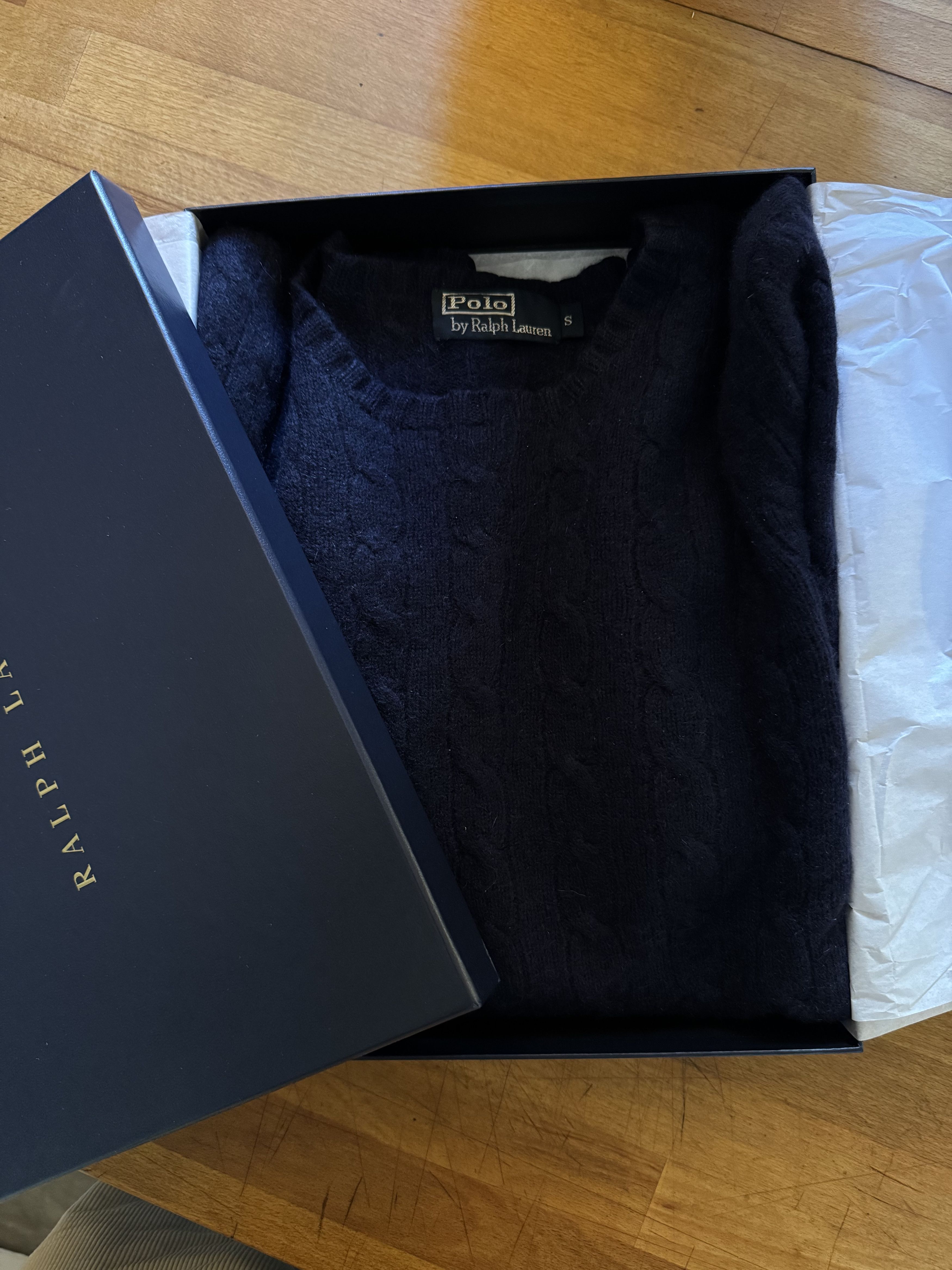 Polo Ralph Lauren Cable-Knit Cashmere Jumper Size US S / EU 44-46 / 1 - 3 Thumbnail