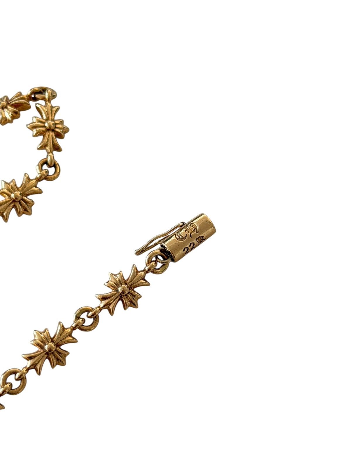 Chrome Hearts Chrome Hearts 24” ‘Tiny E’ 22k Gold Necklace Size ONE SIZE - 4 Thumbnail