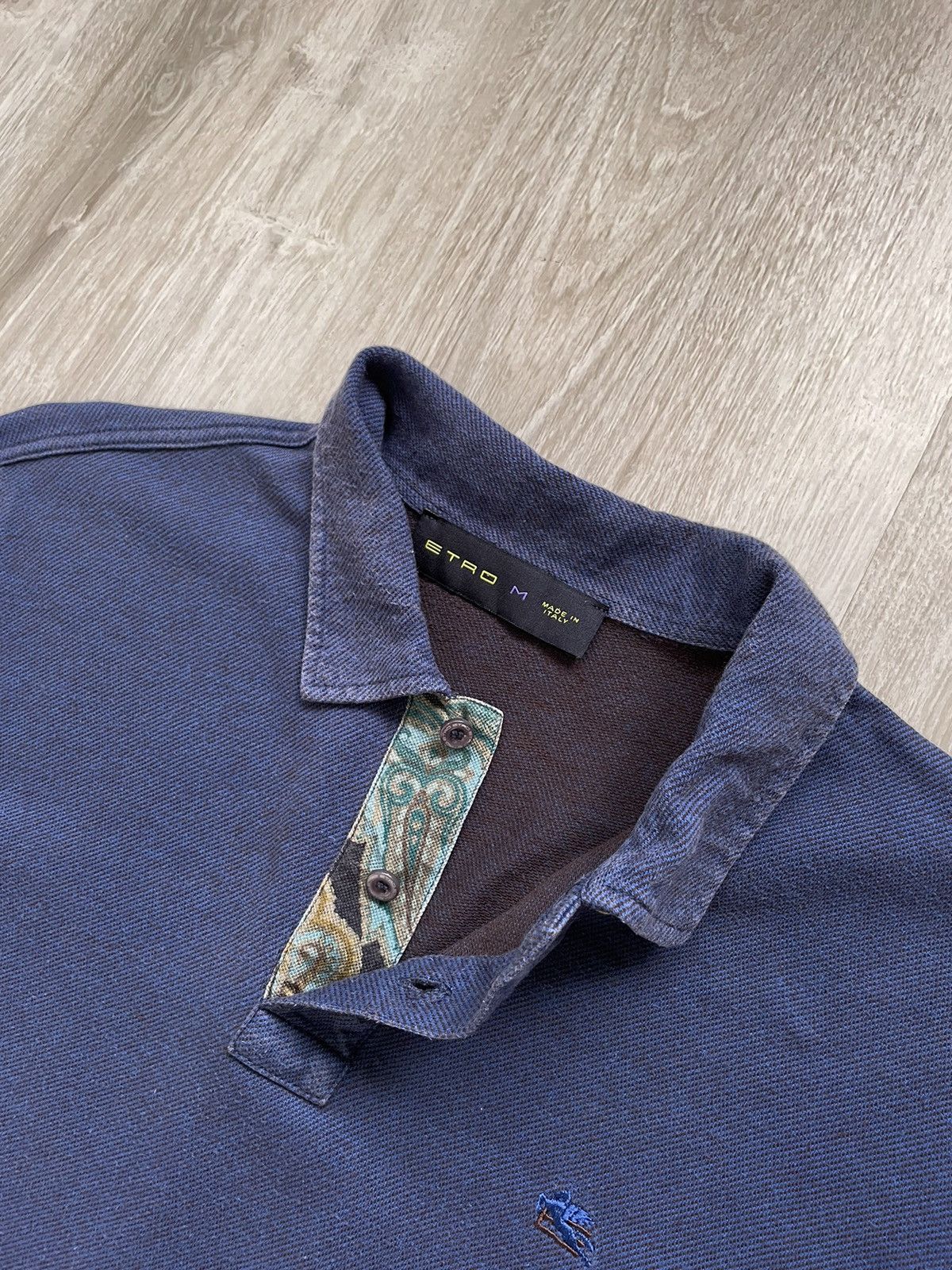 Etro × Vintage Vintage Etro Long Sleeve Made in Italy Size US M / EU 48-50 / 2 - 4 Thumbnail