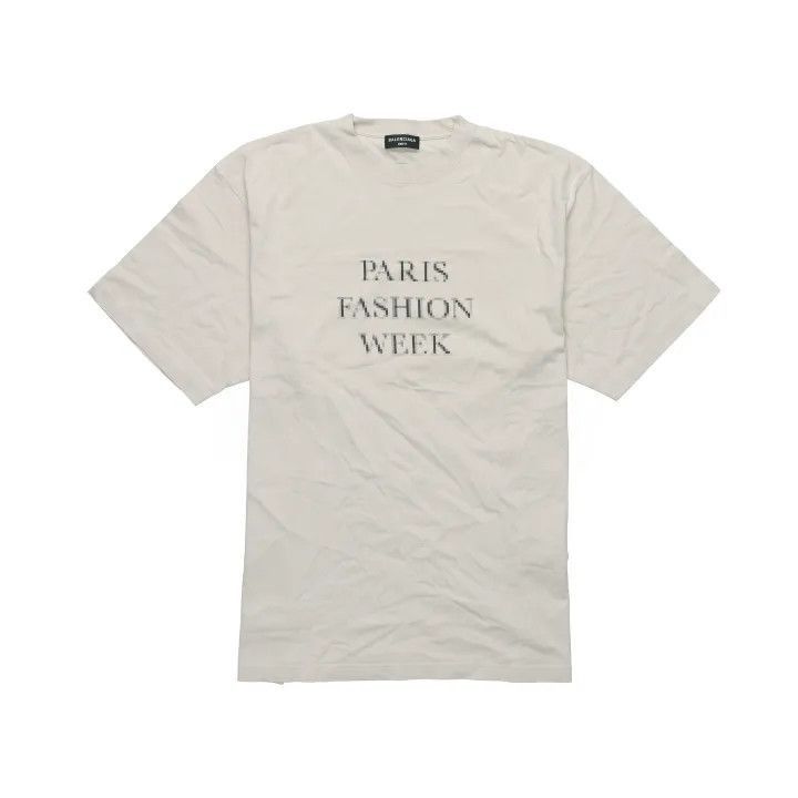Balenciaga Balenciaga Balenciaga Logo Pattern Short Sleeve TShirt -25 Size US S / EU 44-46 / 1 - 1 Thumbnail