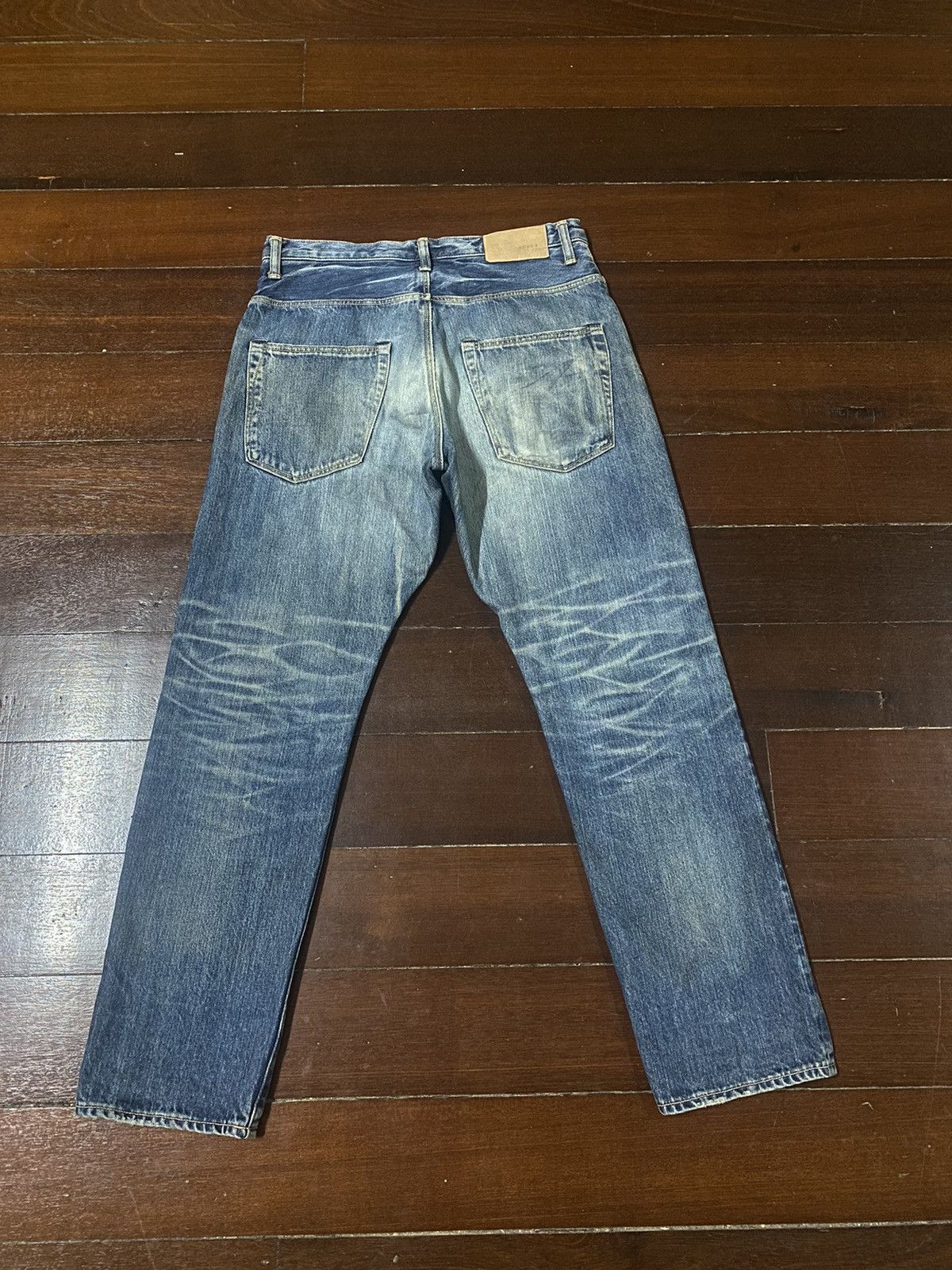 Warehouse Fire SPELL BOUND JAPAN selvedge mud wash distressed rusty Size US 32 / EU 48 - 8 Thumbnail