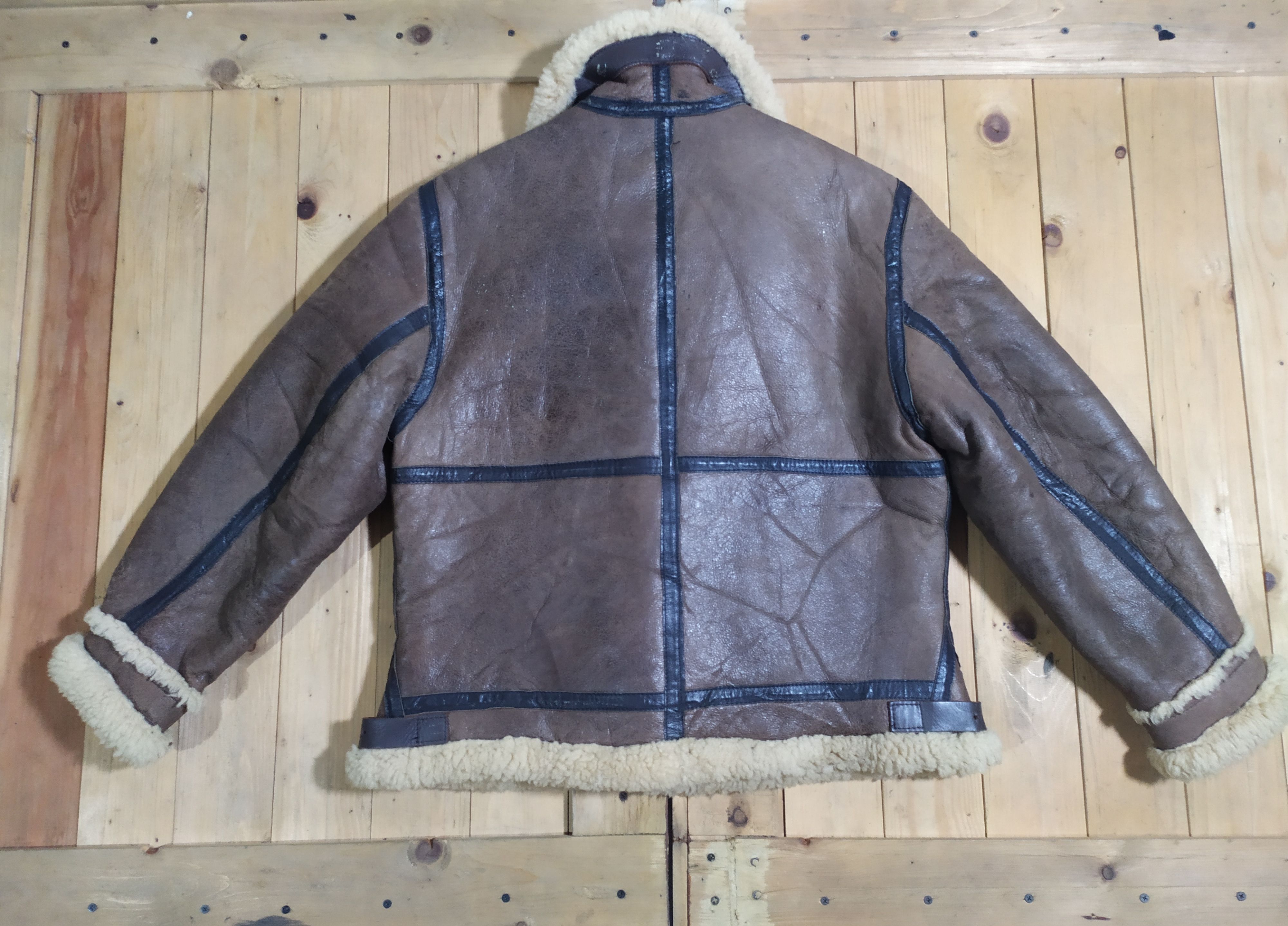 Golden Bear GOLDEN BEAR LEATHER TYPE B3 SHEEPSKIN FLIGHT JACKET Size US M / EU 48-50 / 2 - 8 Thumbnail