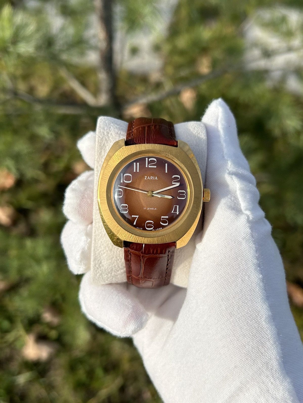 Other Vintage Watch Zaria USSR Soviet Mechanical Wristwatch 1970s Size ONE SIZE - 1 Thumbnail