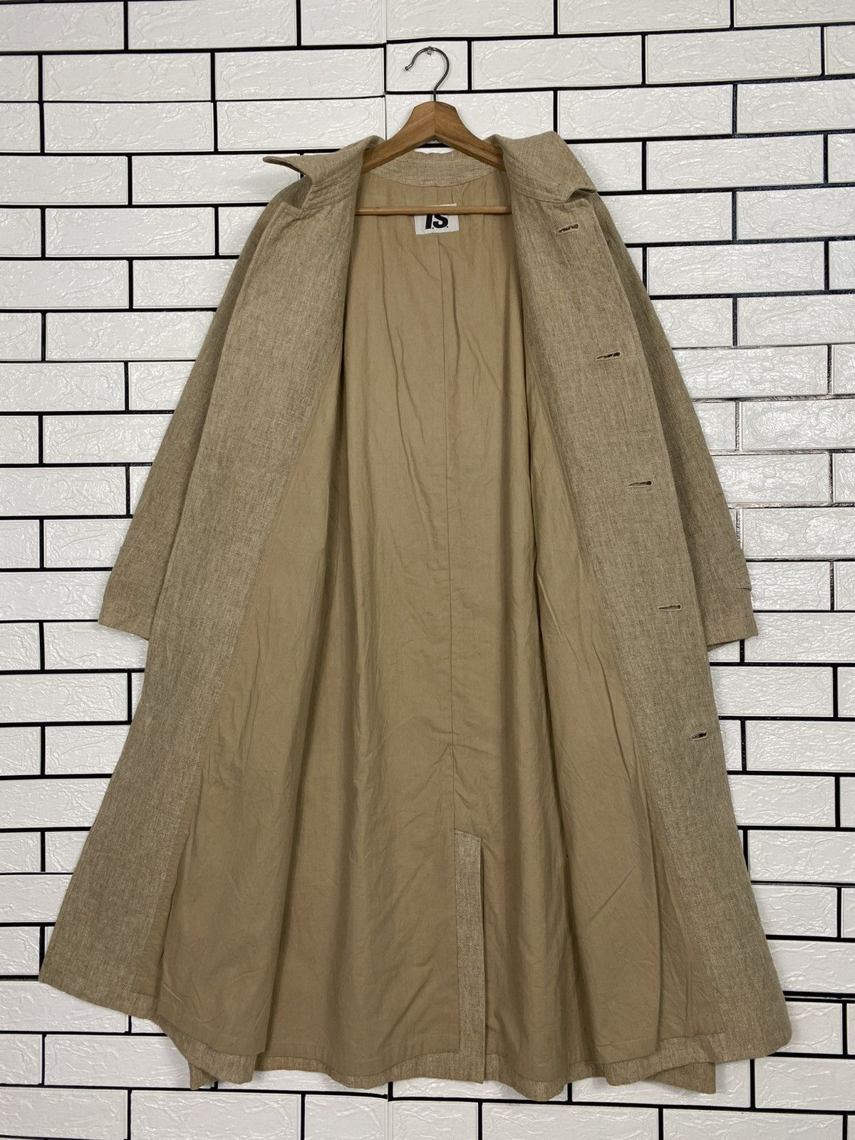 Issey Miyake Vintage Issey Miyake Oversized Balloon Jacket Linen Wool Size US L / EU 52-54 / 3 - 15 Thumbnail