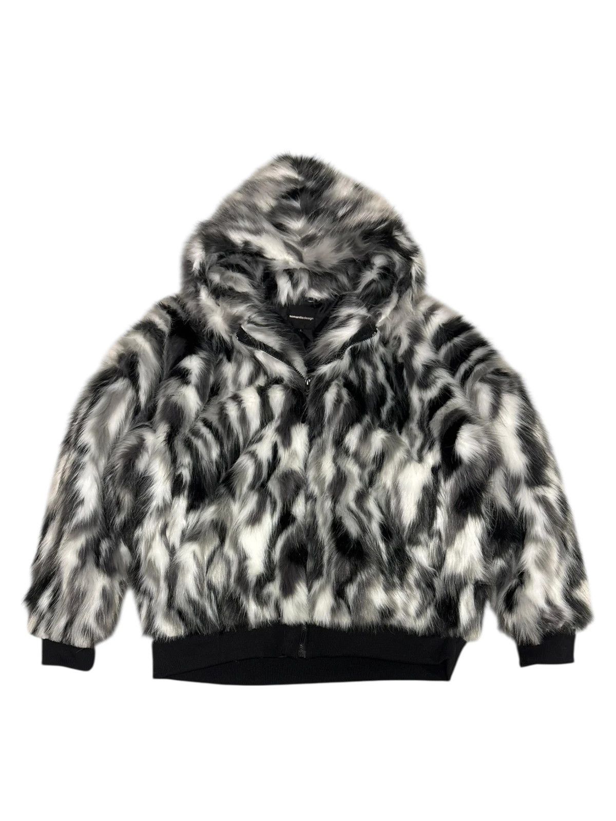 Semantic Design Fur Jacket | Grailed