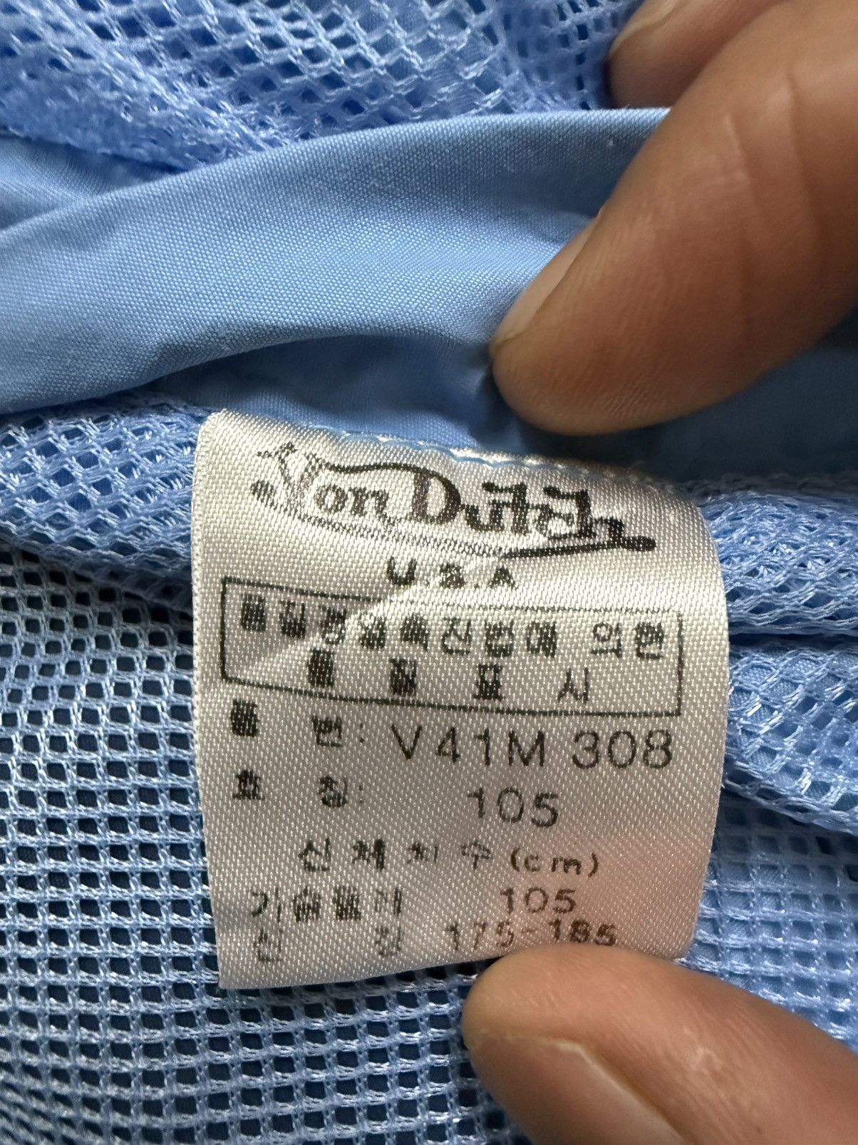 Von Dutch Vintage Von Dutch Golf Eyeball Halfzipper Windbreaker Jacket Size US XL / EU 56 / 4 - 12 Thumbnail