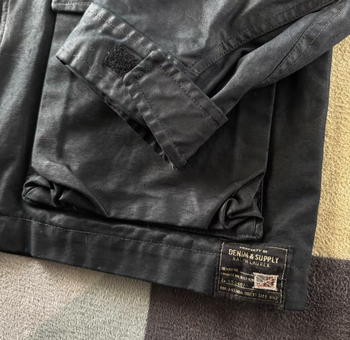 Denim & Supply Ralph Lauren Denim Supply Ralph Lauren Waxed Hooded Jacket K22 Size US M / EU 48-50 / 2 - 5 Thumbnail