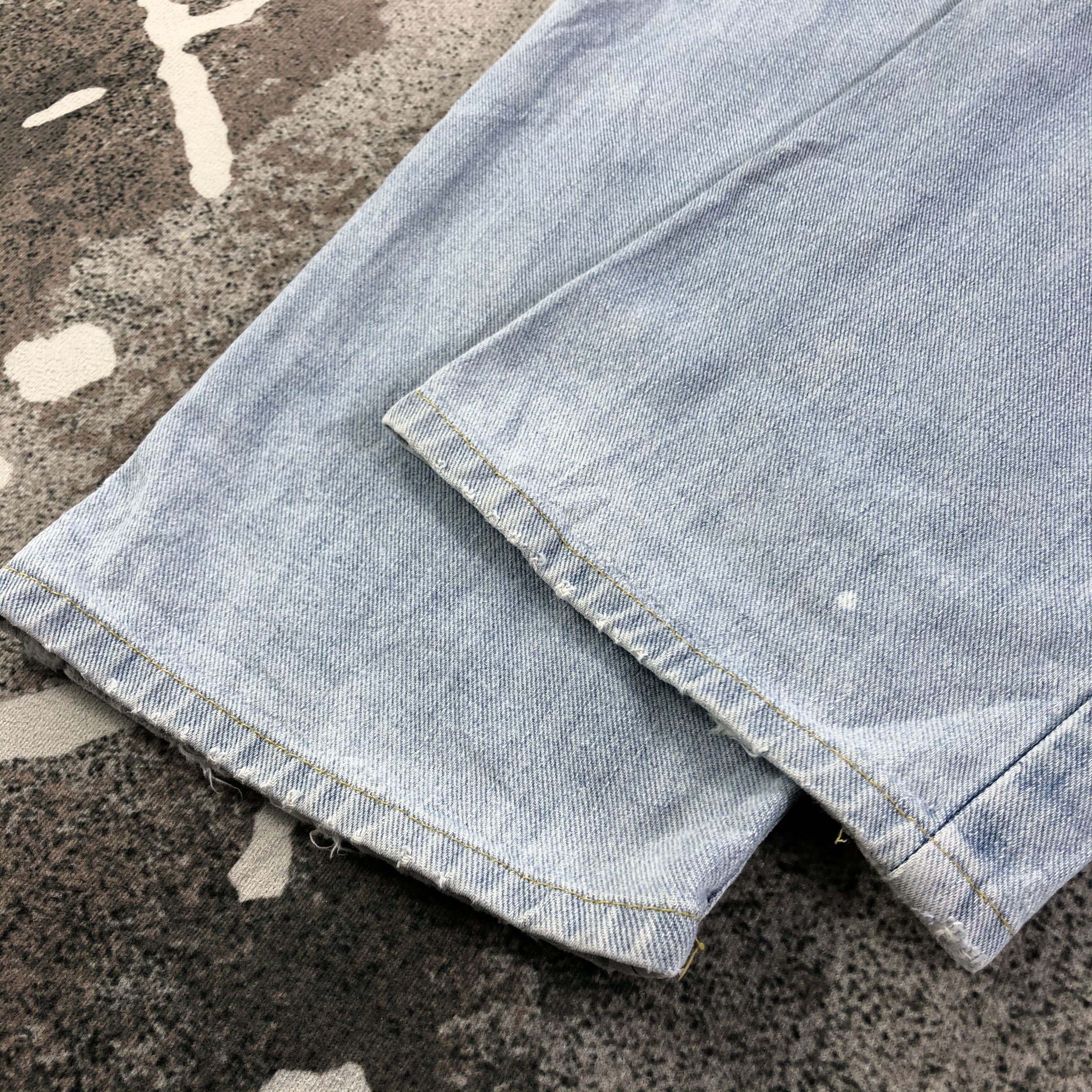 Lee Vintage Lee Jeans Medium Wash Denim KJ1630 Size 25" / US 0 / IT 36 - 7 Thumbnail