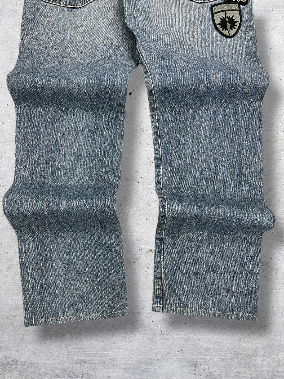Avirex VINTAGE AVIREX OG 90S DESIGNER WAR MILITARY PATCHWORK DENIM Size US 32 / EU 48 - 11 Thumbnail