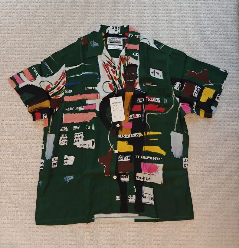 Wacko Maria Wacko Maria BASQUIAT HAWAIIAN SHIRT Basquiat Hawaiian Shir Size US L / EU 52-54 / 3 - 1 Thumbnail