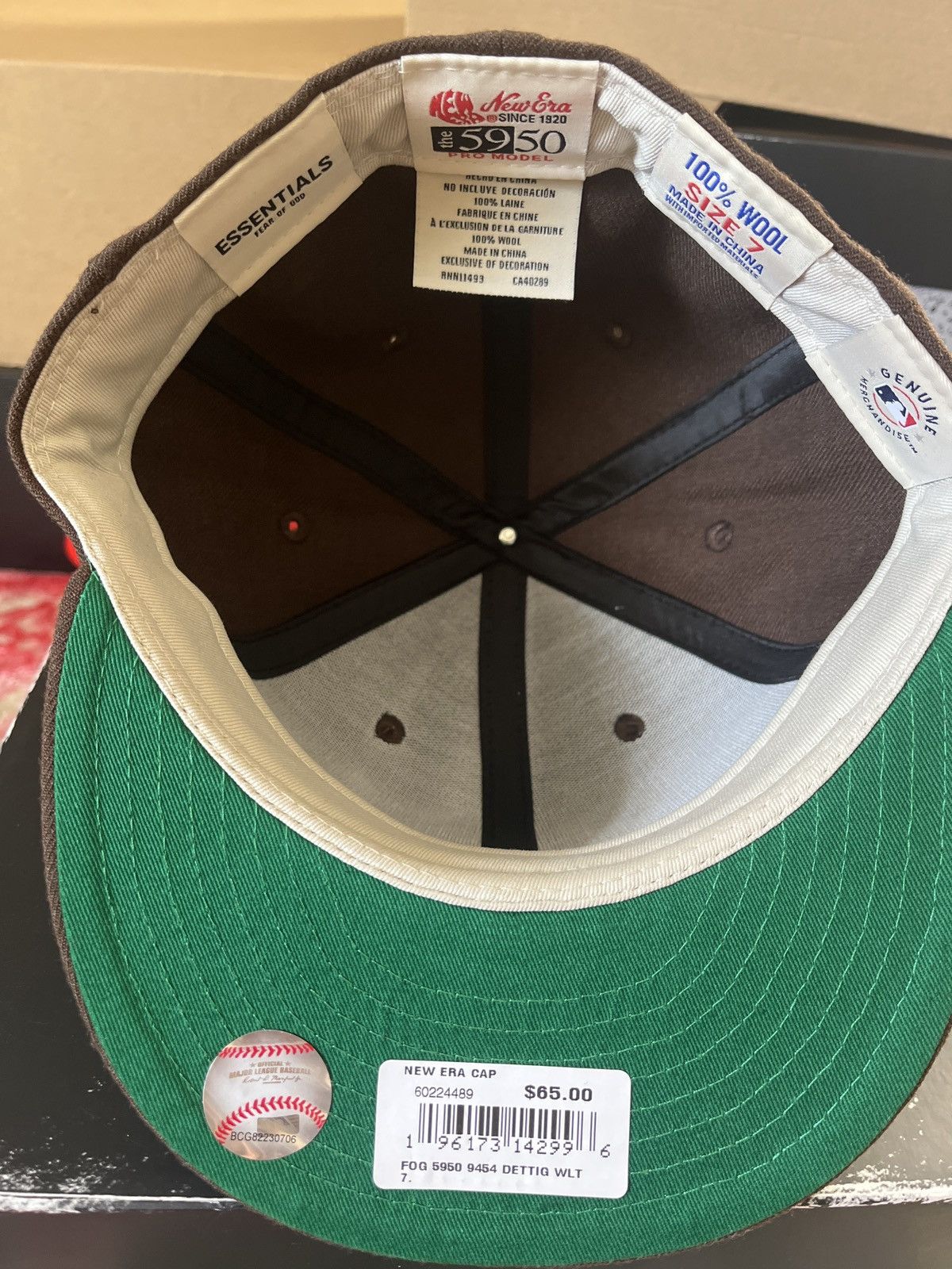 New Era New Era cap 🧢 Essentials Fear of God Size ONE SIZE - 1 Thumbnail