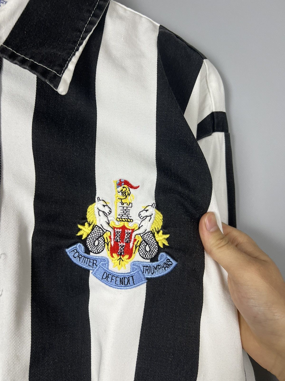 Toffs Vintage Jersey Newcastle United Long Sleeve Shirt Toffs Size US L / EU 52-54 / 3 - 4 Thumbnail