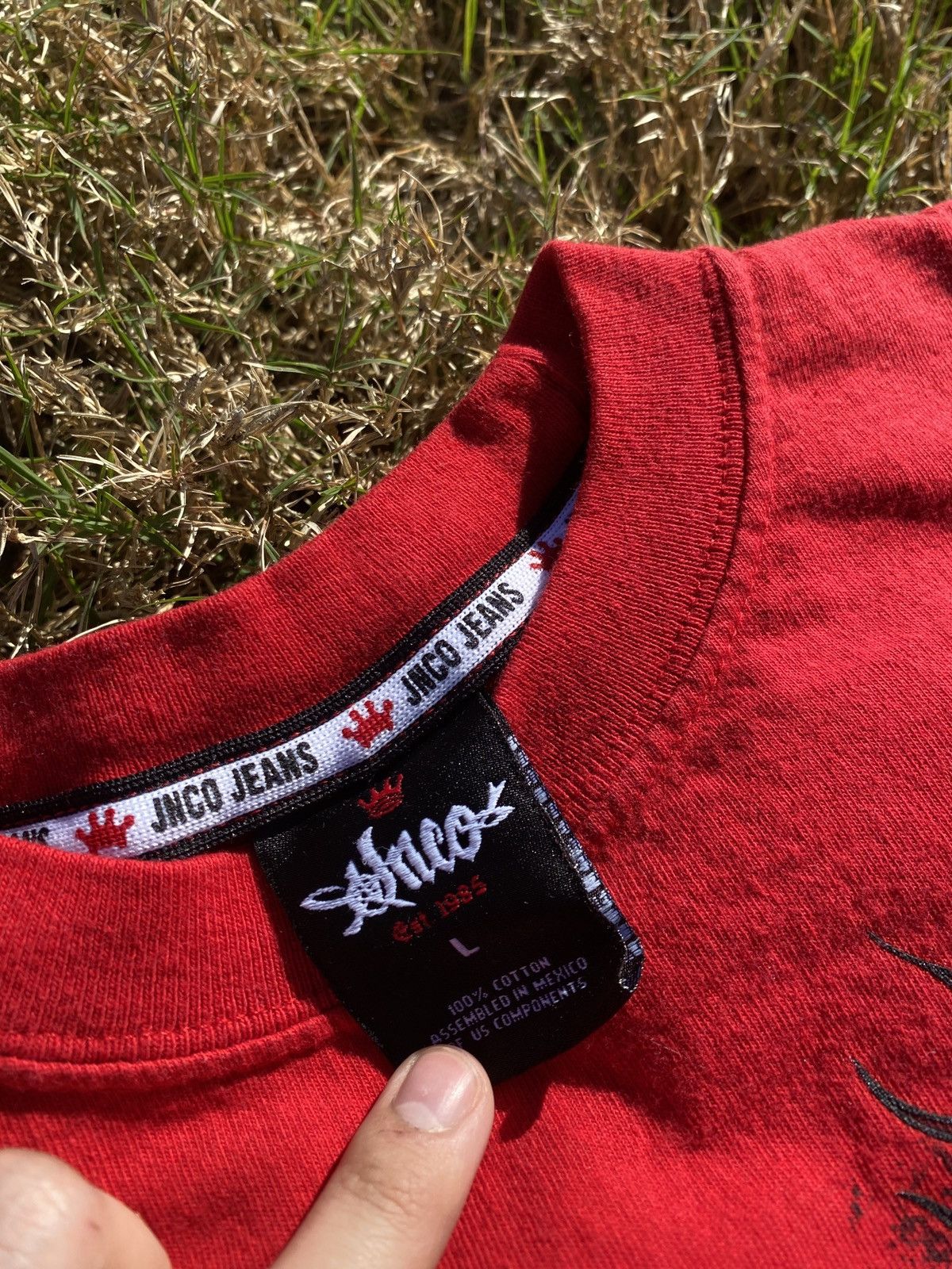 JNCO × Tapout × Vintage JNCO red dragon shirt y2k Size US M / EU 48-50 / 2 - 3 Thumbnail