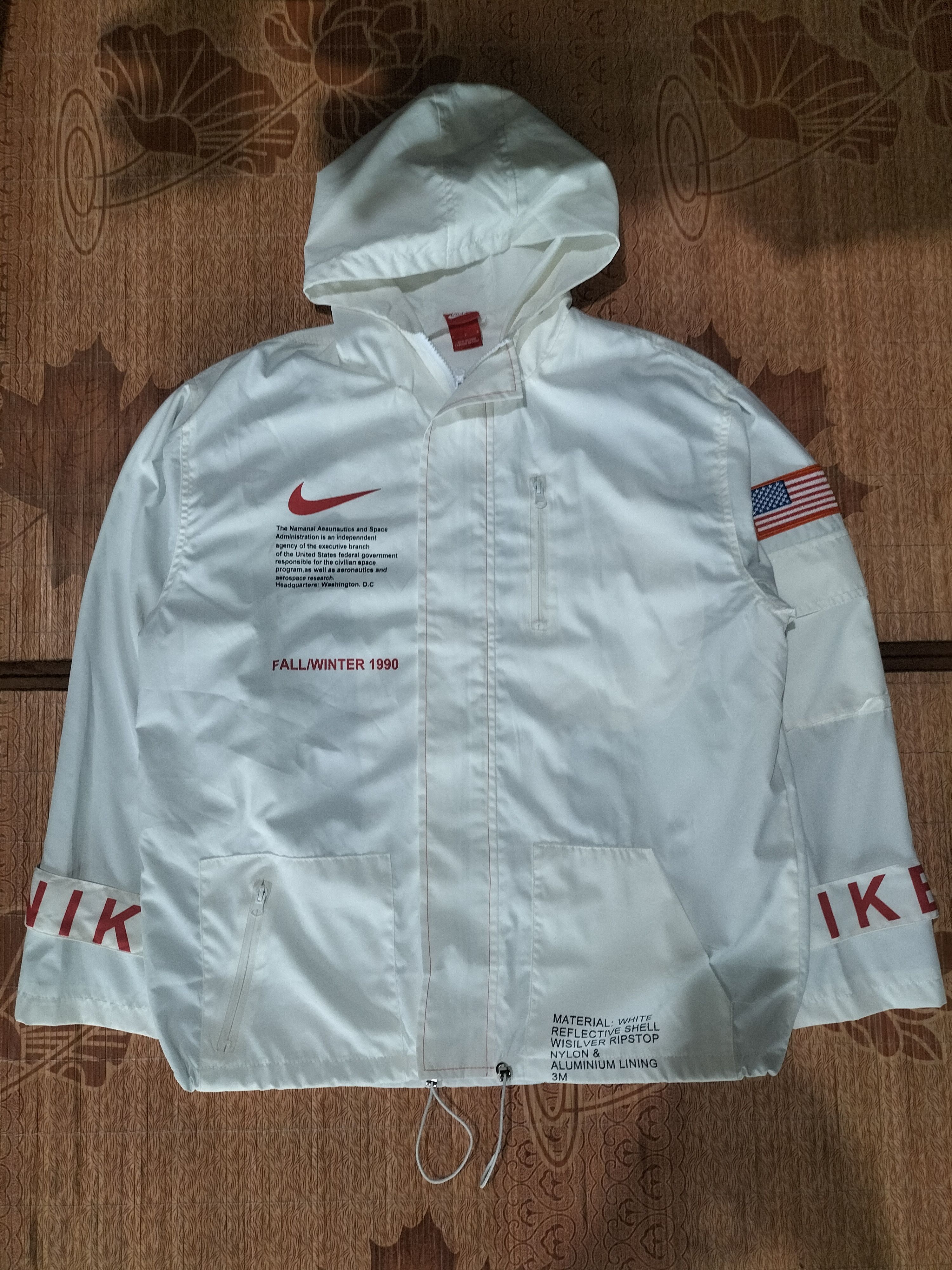 Nike Nasa Jacket Asstseries Nike Oversized Nasa Print Bomber