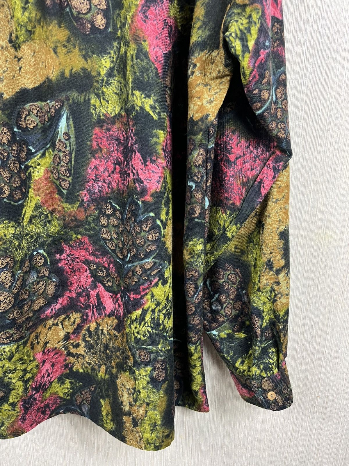 Vintage Vintage Double Duty retro crazy patterned full print shirt Size US XL / EU 56 / 4 - 18 Thumbnail