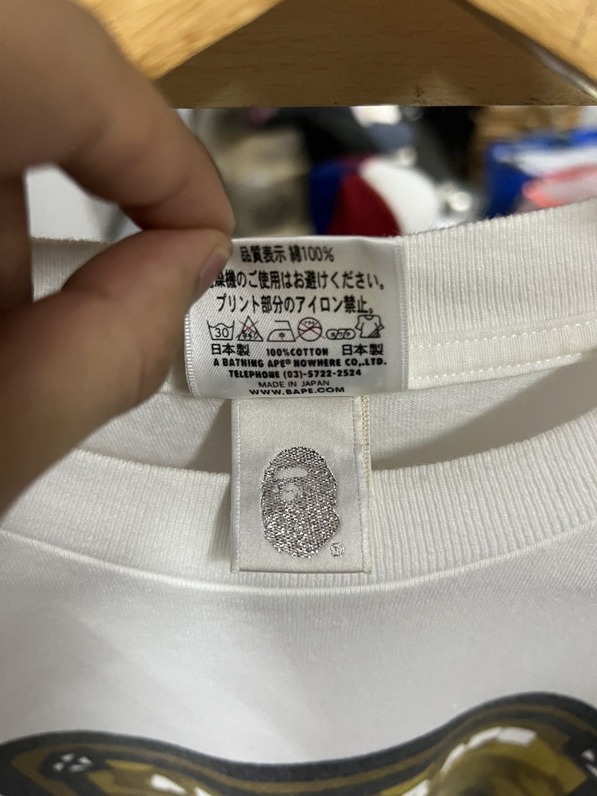 Bape Bape A bathing Ape Gold Card Size US L / EU 52-54 / 3 - 6 Thumbnail