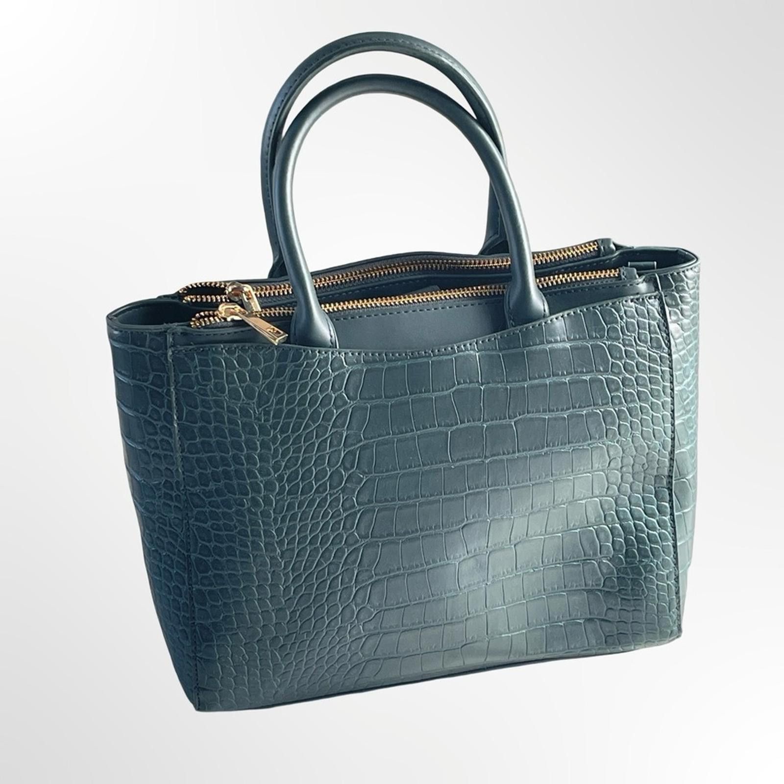 Other A new day Croc-Embossed Shoulder Bag with Gold Chain Size ONE SIZE - 4 Thumbnail