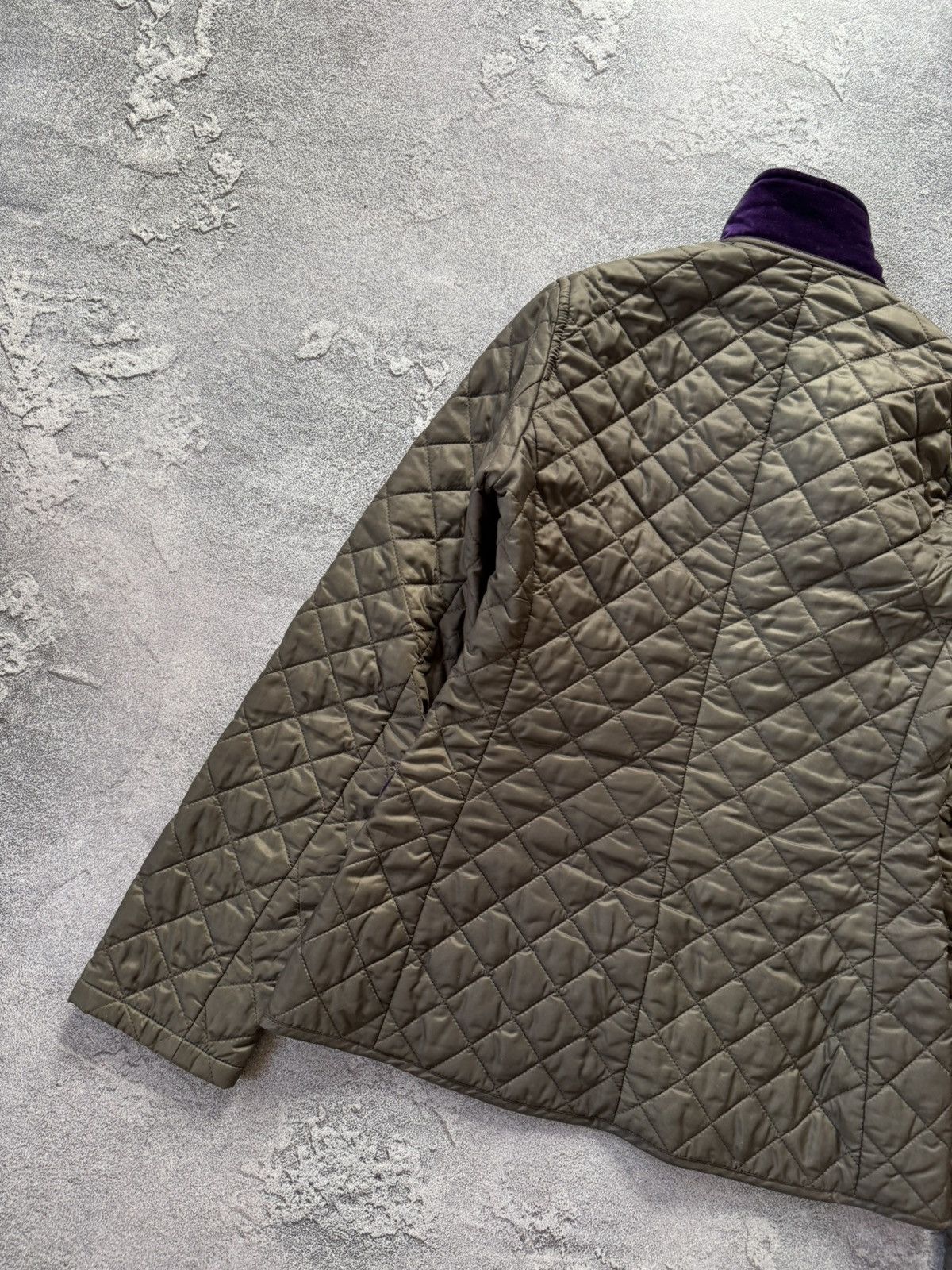 Designer Waterville 42 Italy quilted field jacket coat bomber Size M / US 6-8 / IT 42-44 - 12 Thumbnail