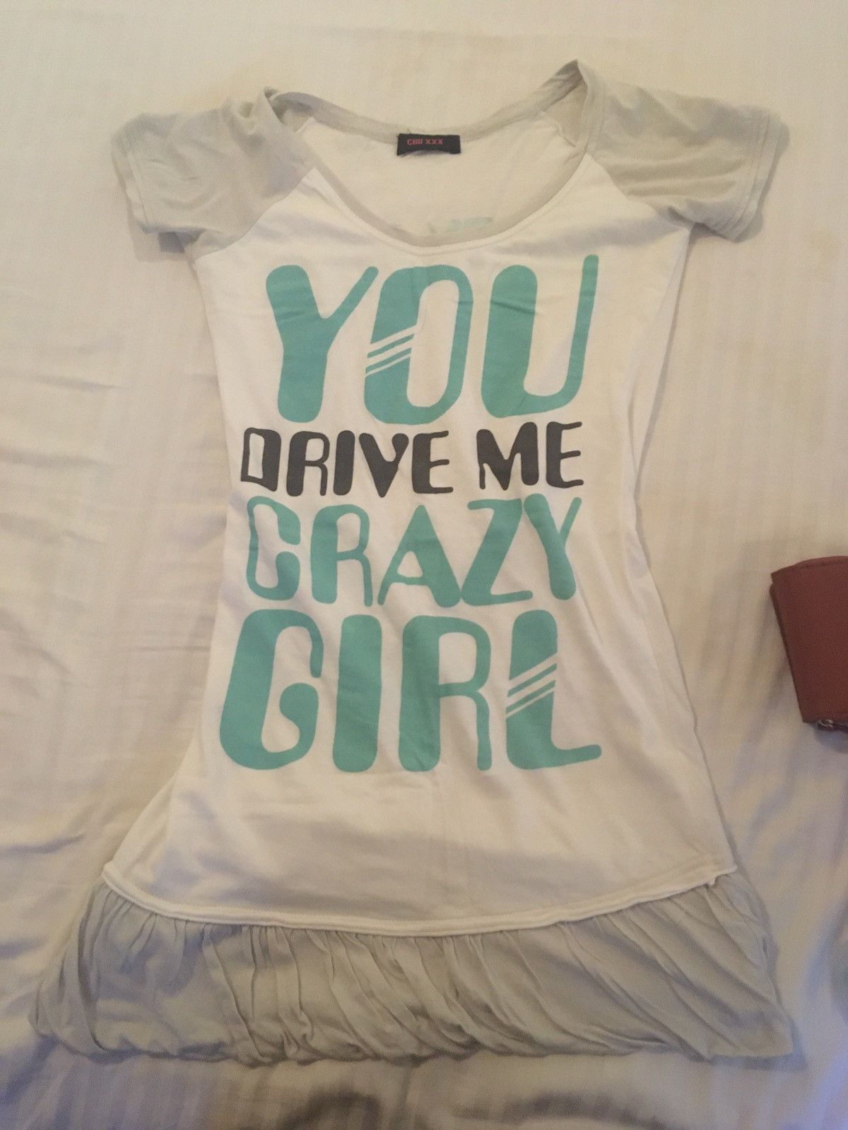Japanese Brand × Vintage CHU XX you drive me crazy girl mini dress Size M / US 6-8 / IT 42-44 - 1 Thumbnail