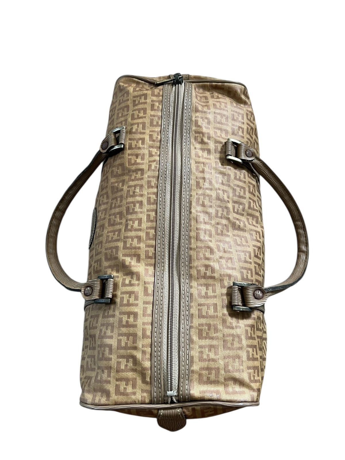Fendi Vintage 70s Fendi Zucca Duffle Bag Size ONE SIZE - 4 Thumbnail