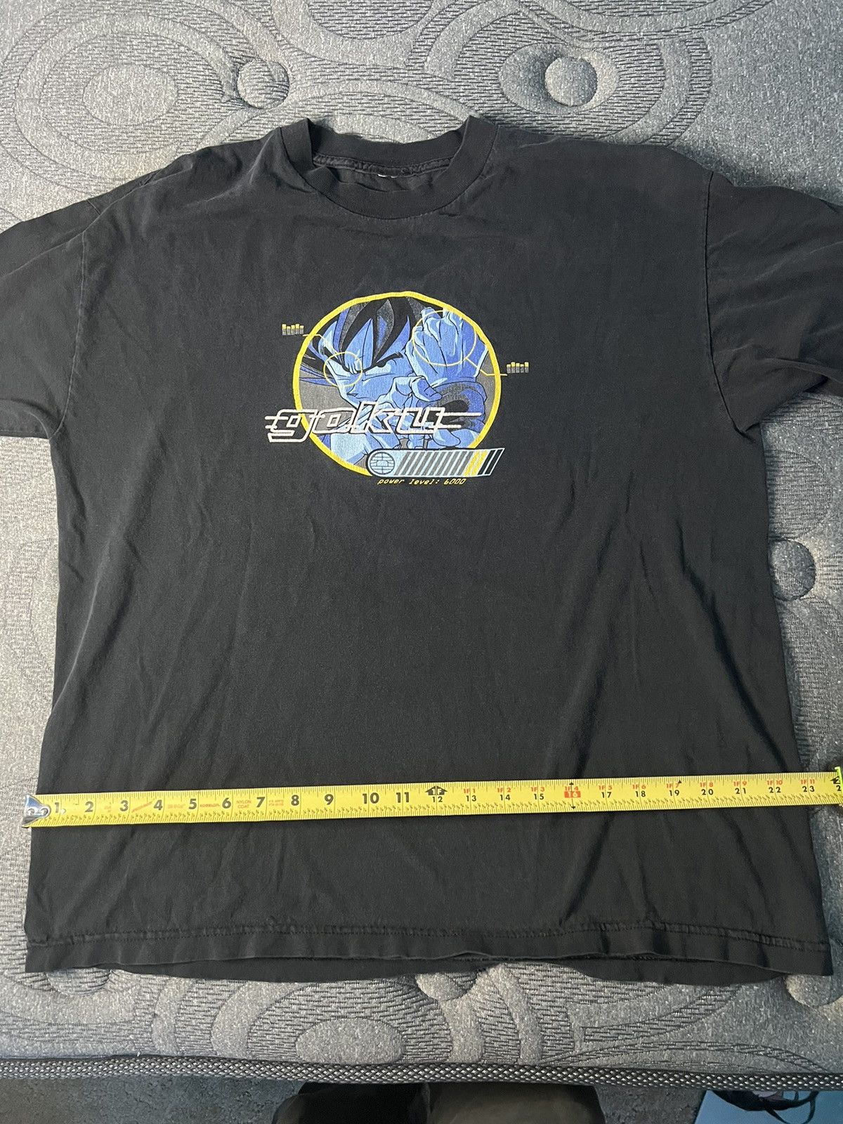 Vintage RARE Vintage 2000 Dragon Ball Z Goku Power Level Shirt L Size US L / EU 52-54 / 3 - 5 Thumbnail