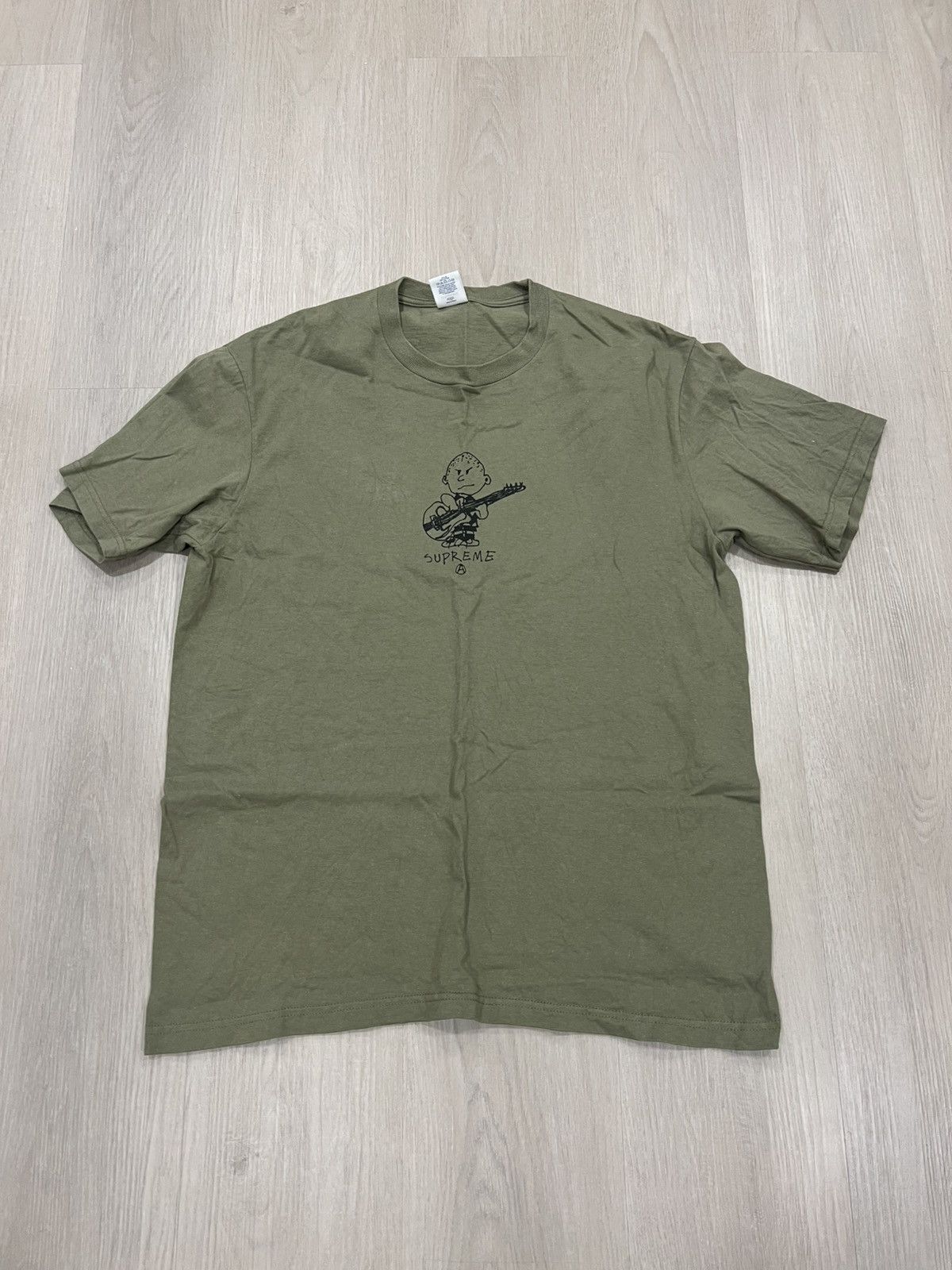 Rare Supreme Rocker Tee Olive Green