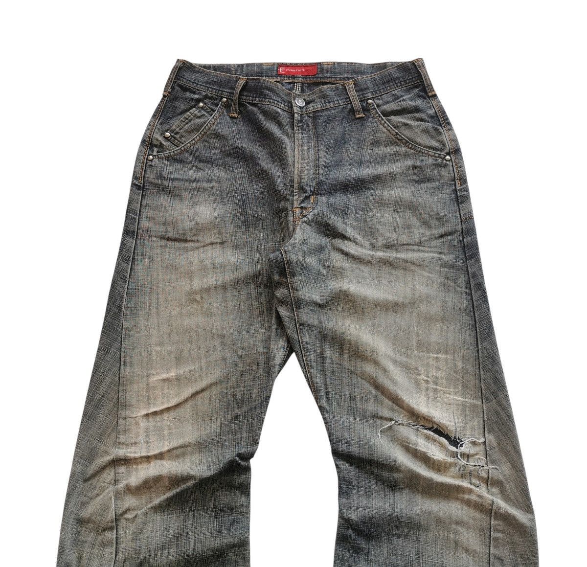 Edwin Vintage Edwin Distressed Style Tribal Size US 32 / EU 48 - 2 Thumbnail