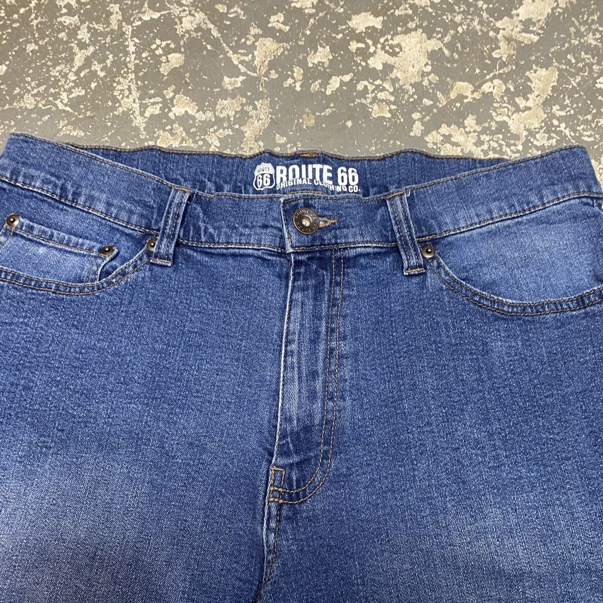 Other Vintage Route 66 Blue Y2K Baggy Shorts Jorts Size US 34 / EU 50 - 8 Thumbnail