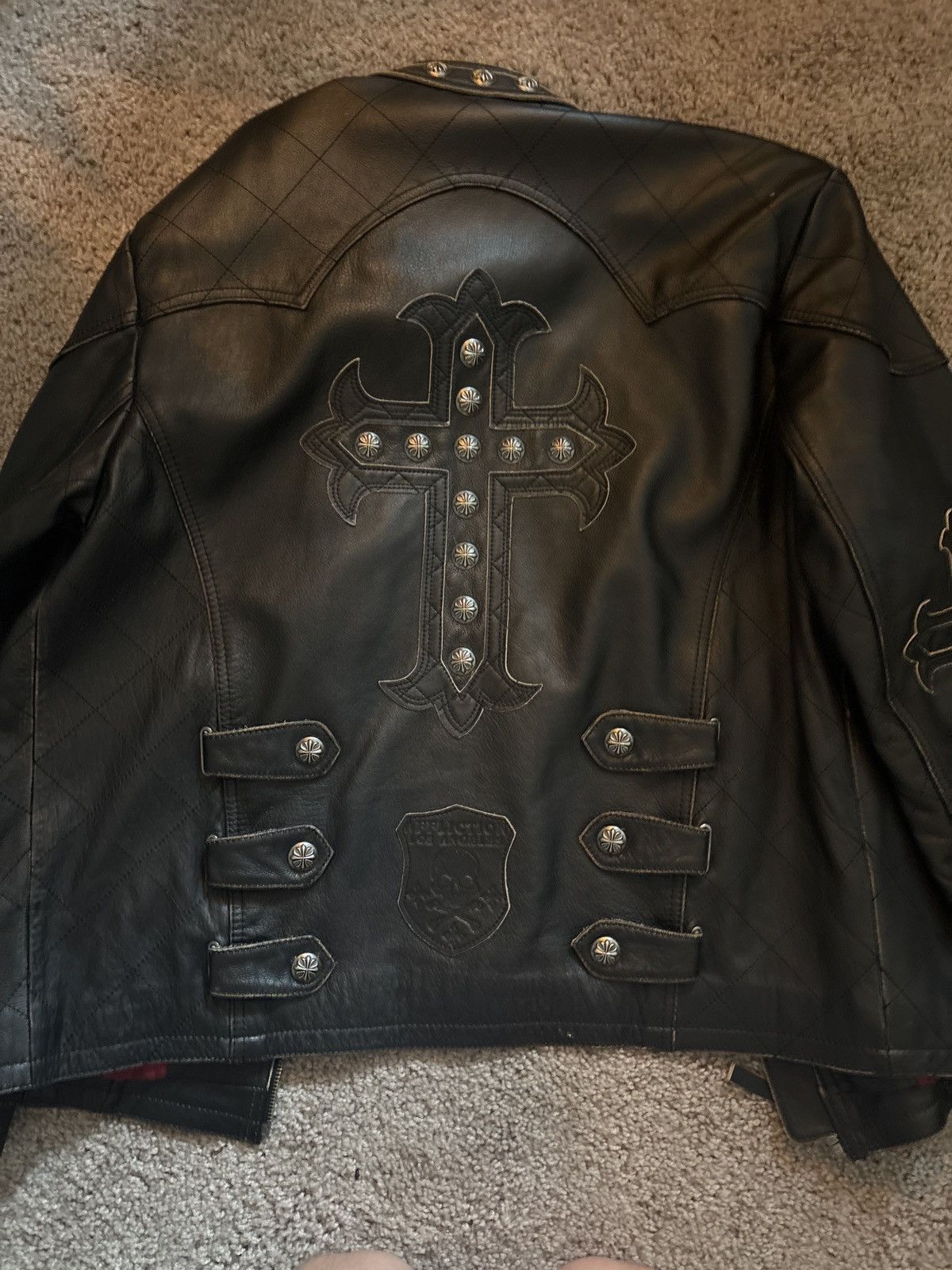 Affliction Affliction Leather Jacket Size US L / EU 52-54 / 3 - 1 Thumbnail