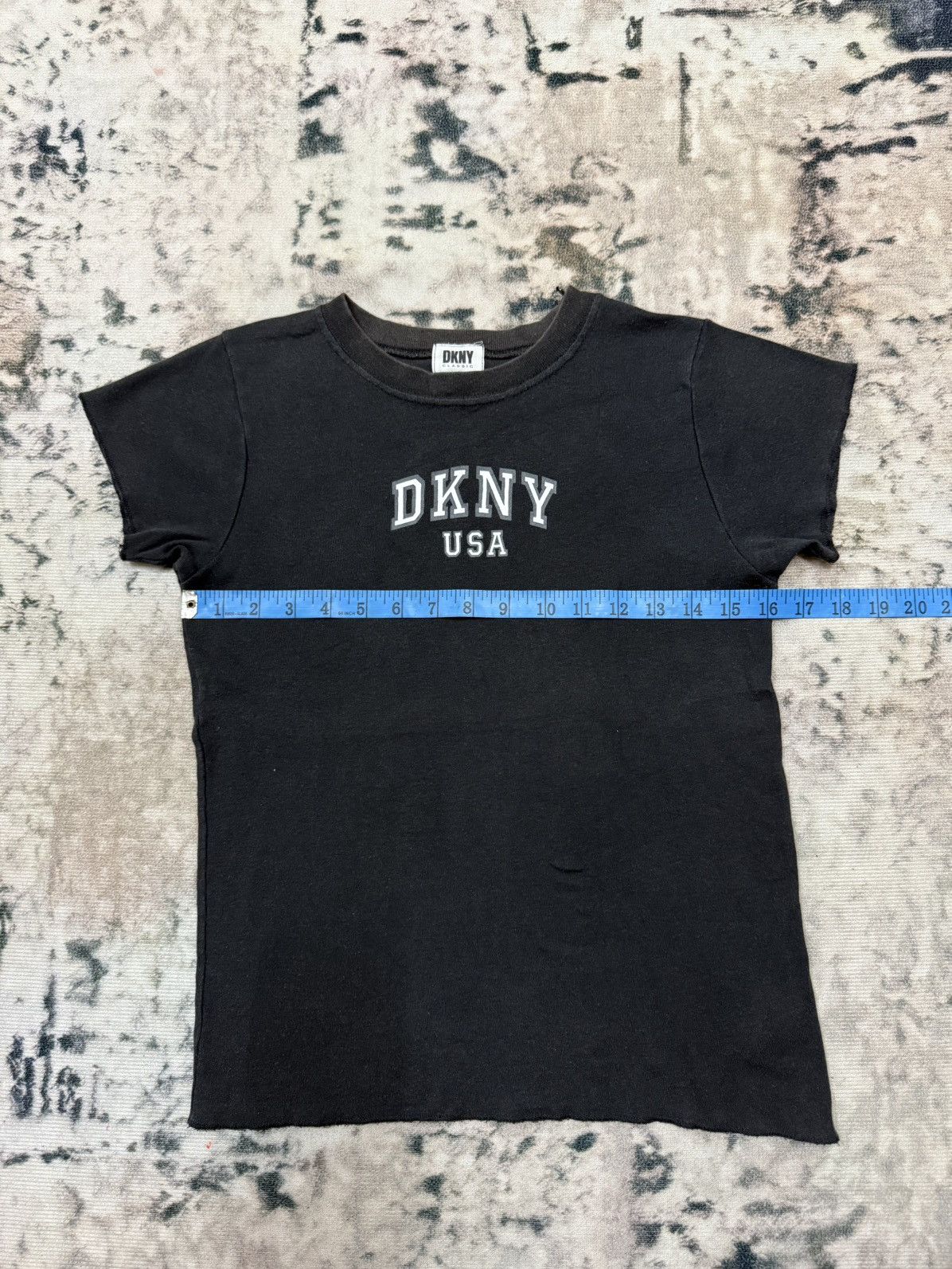 DKNY × Designer × Vintage Vintage DKNY USA Round Neck Short Sleeve Tshirt Size XXS / US 00 / IT 34 - 11 Thumbnail