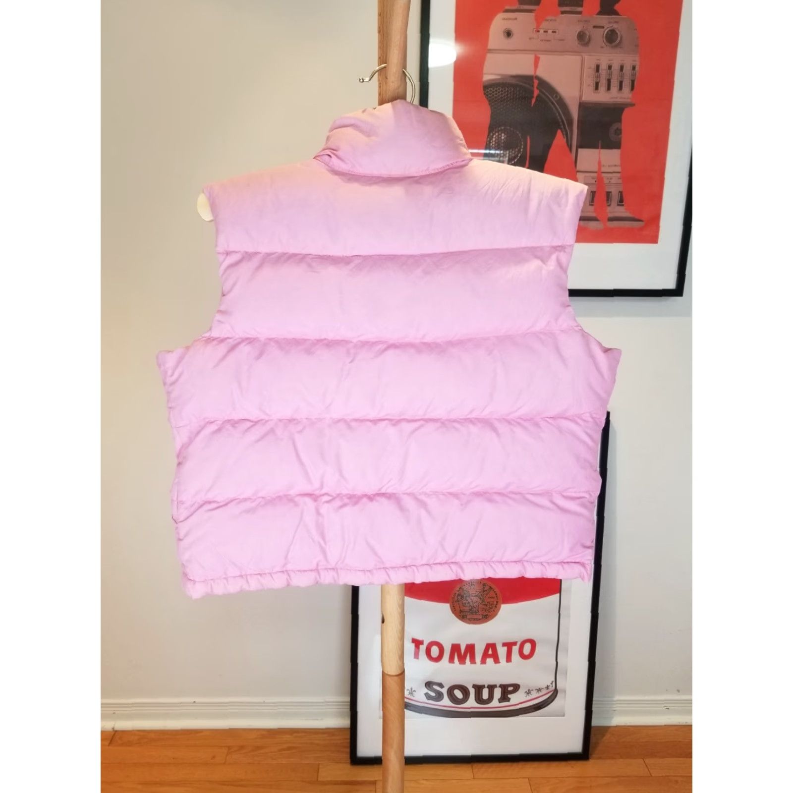 The North Face VINTAGE NORTH FACE PINK DOWN VEST WOMEN'S LARGE SZ Brown Tag Size L / US 10 / IT 46 - 5 Thumbnail