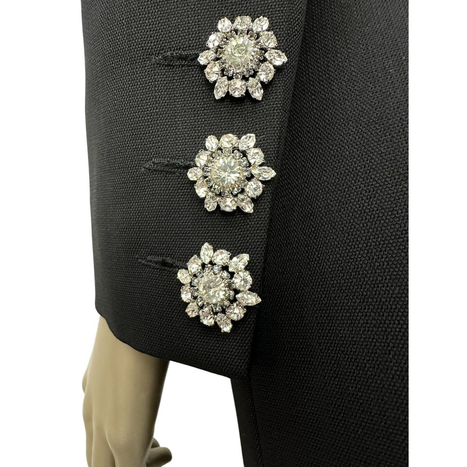 Alexandre Vauthier Alexandre Vauthier Crystal Embellished Blazer Bress Sz.40 Size M / US 6-8 / IT 42-44 - 4 Thumbnail