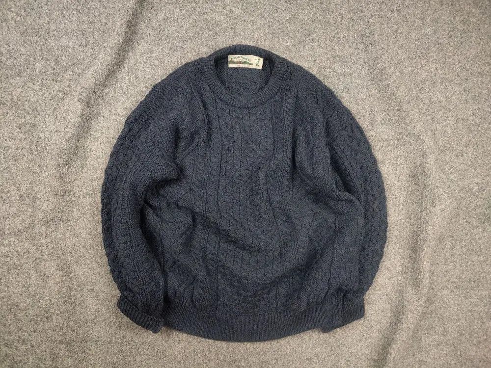 Aran Crafts Vintage Aran Crafts Sweater Wool Knit Fisherman Crewneck Size US L / EU 52-54 / 3 - 2 Thumbnail