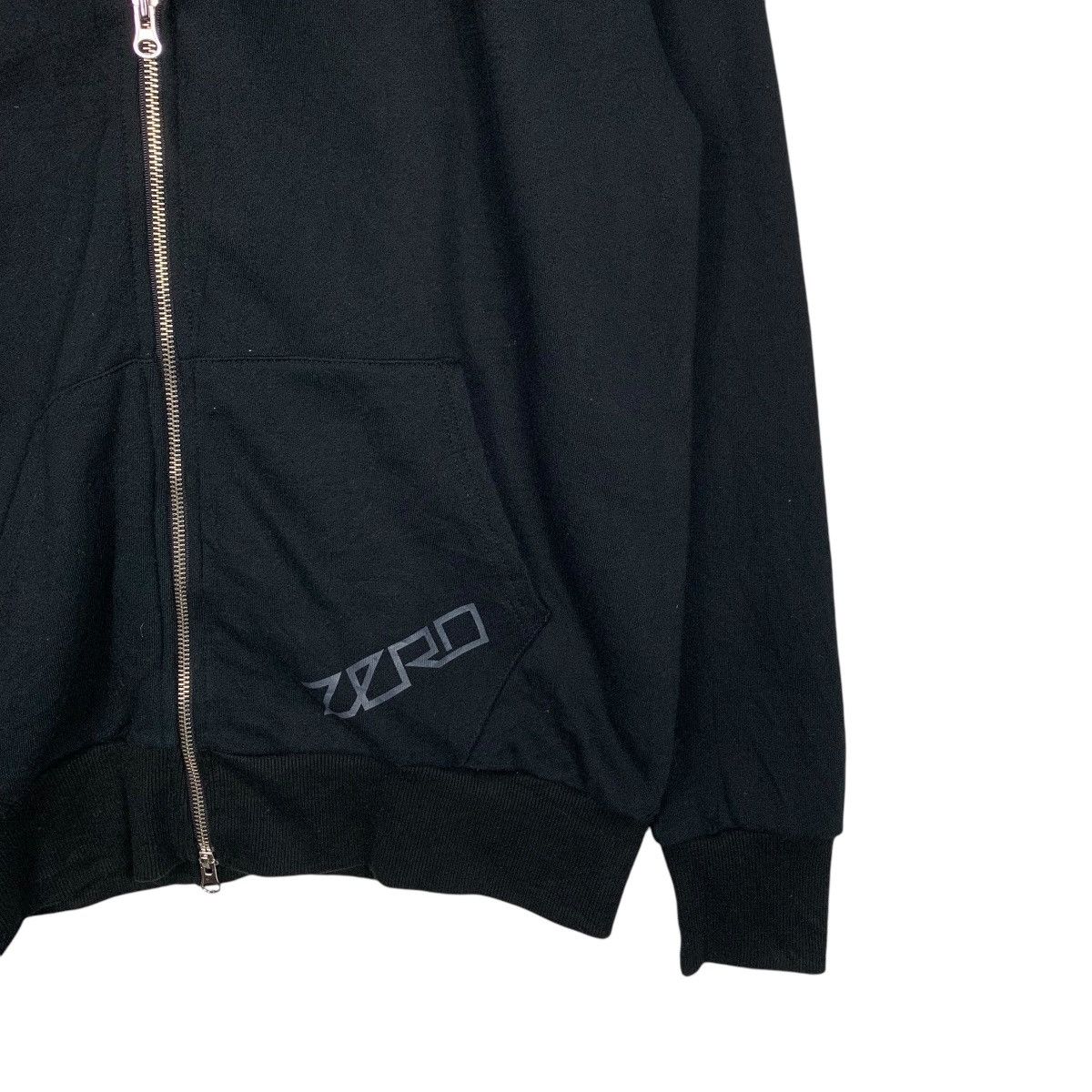 Japanese Brand ZERO Big Logo Double Collar Hoodies Sweatshirt #1723-C76 Size US L / EU 52-54 / 3 - 4 Thumbnail