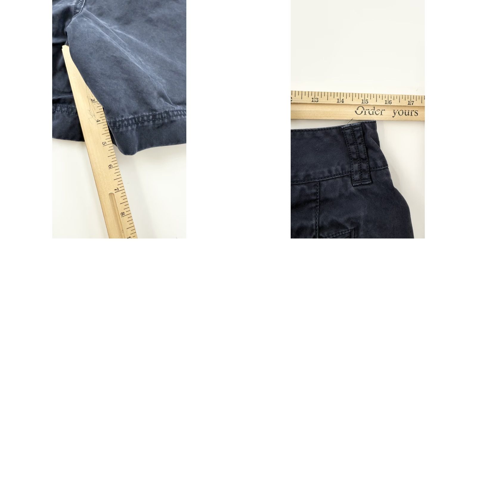 Eddie Bauer Eddie Bauer Shorts Womens Size 10 Navy Blue Mercer Fit 100% Cotton Casual Summer Size 32" / US 10 / IT 46 - 8 Thumbnail