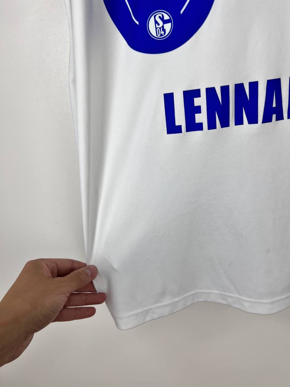 Vintage Schalke 04 Adidas Lennart jersey t-shirts size M Size US M / EU 48-50 / 2 - 12 Thumbnail