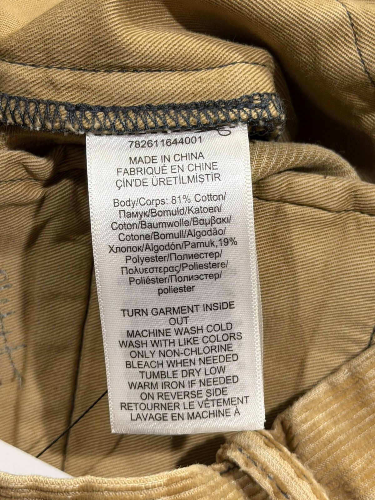 RRL Ralph Lauren RRL Ralph Lauren Field Patchwork Corduroy Trouser Pants Size US 32 / EU 48 - 14 Thumbnail