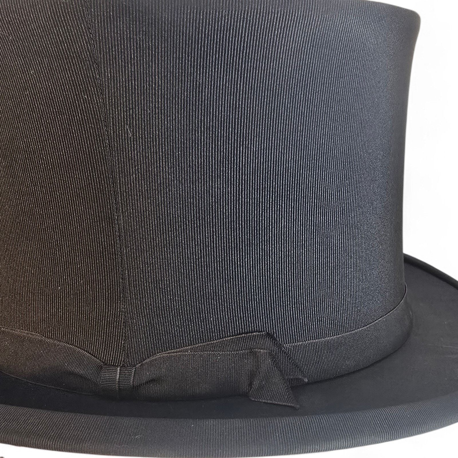 Other Higbee Co Vintage Collapsible Opera Top Hat Size 7 1/4 Oval Size ONE SIZE - 3 Thumbnail