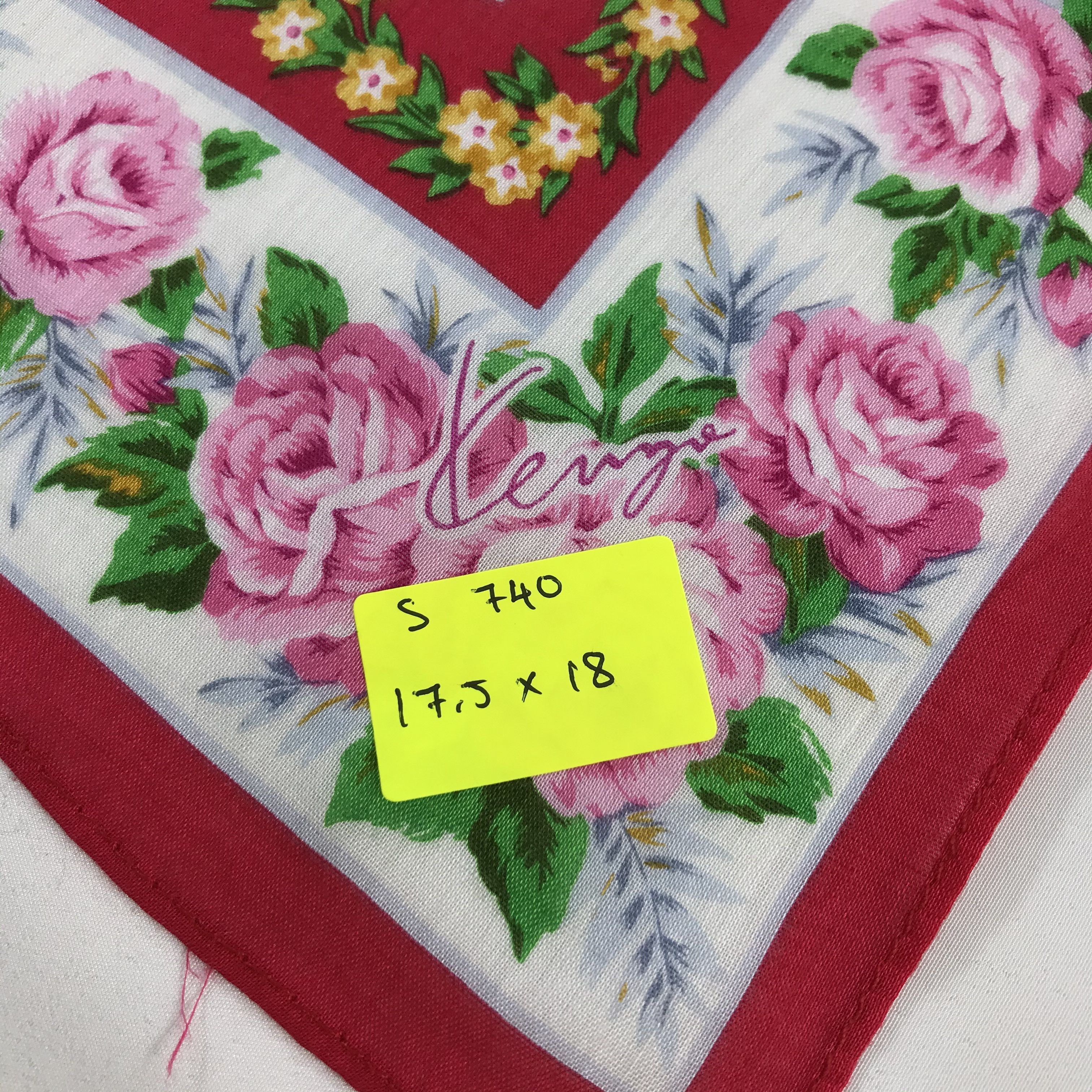 Kenzo × Vintage Kenzo Bandana / Handkerchief / Neckerchief - S740 Size ONE SIZE - 5 Thumbnail