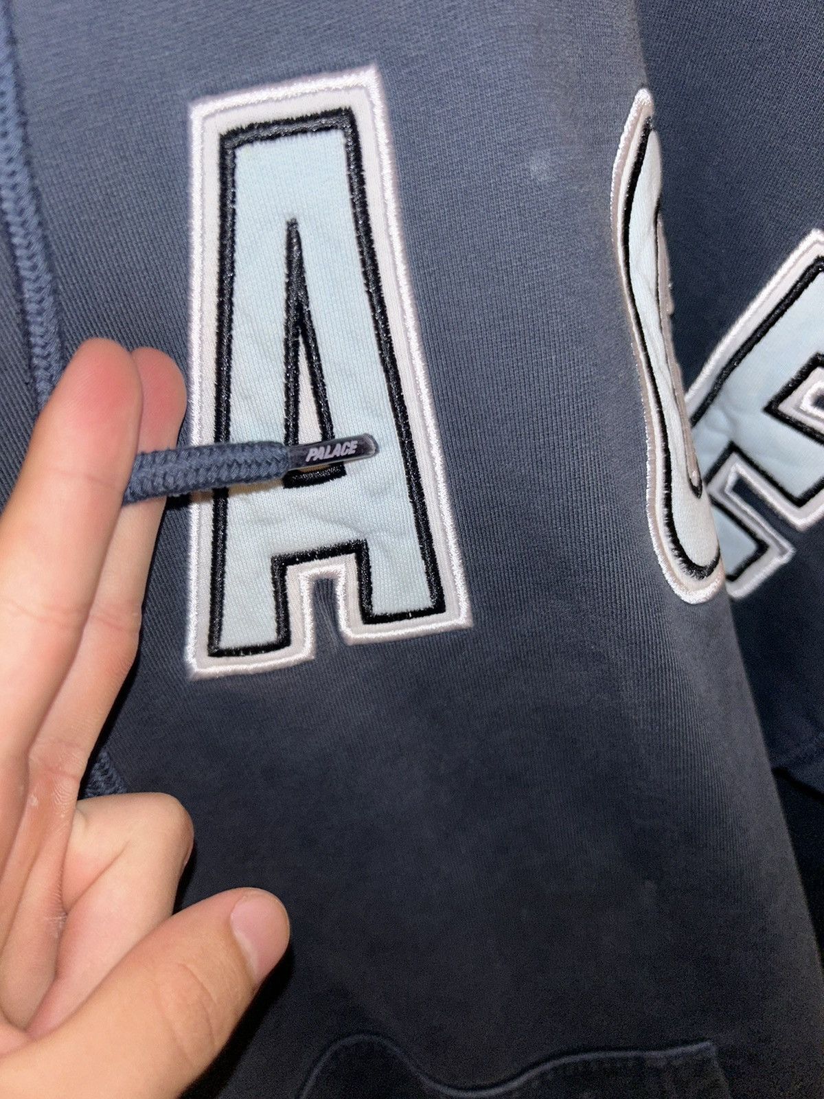 Palace Navy Palace Hoodie Size US M / EU 48-50 / 2 - 5 Thumbnail