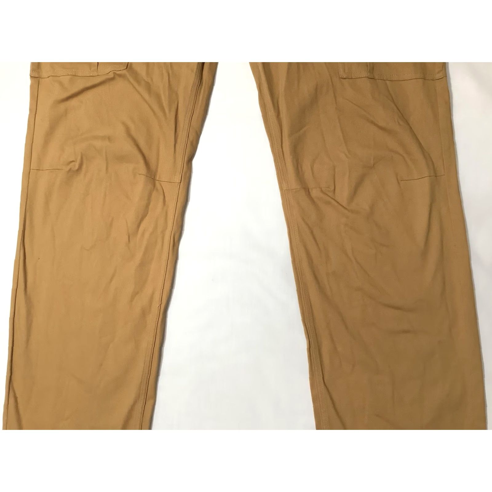 Frye Frye & Co Pants Mens 40x36 Beige Cargo Straight Leg Big & Tall Stretch Workwear Size US 40 / EU 56 - 3 Thumbnail