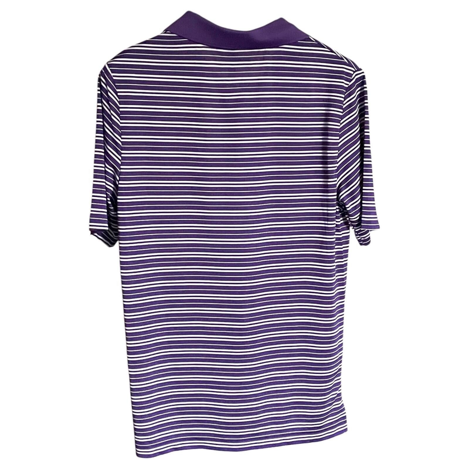 NFL Baltimore Ravens S Polo Shirt NFL Team Apparel Striped NWT Size US S / EU 44-46 / 1 - 2 Thumbnail