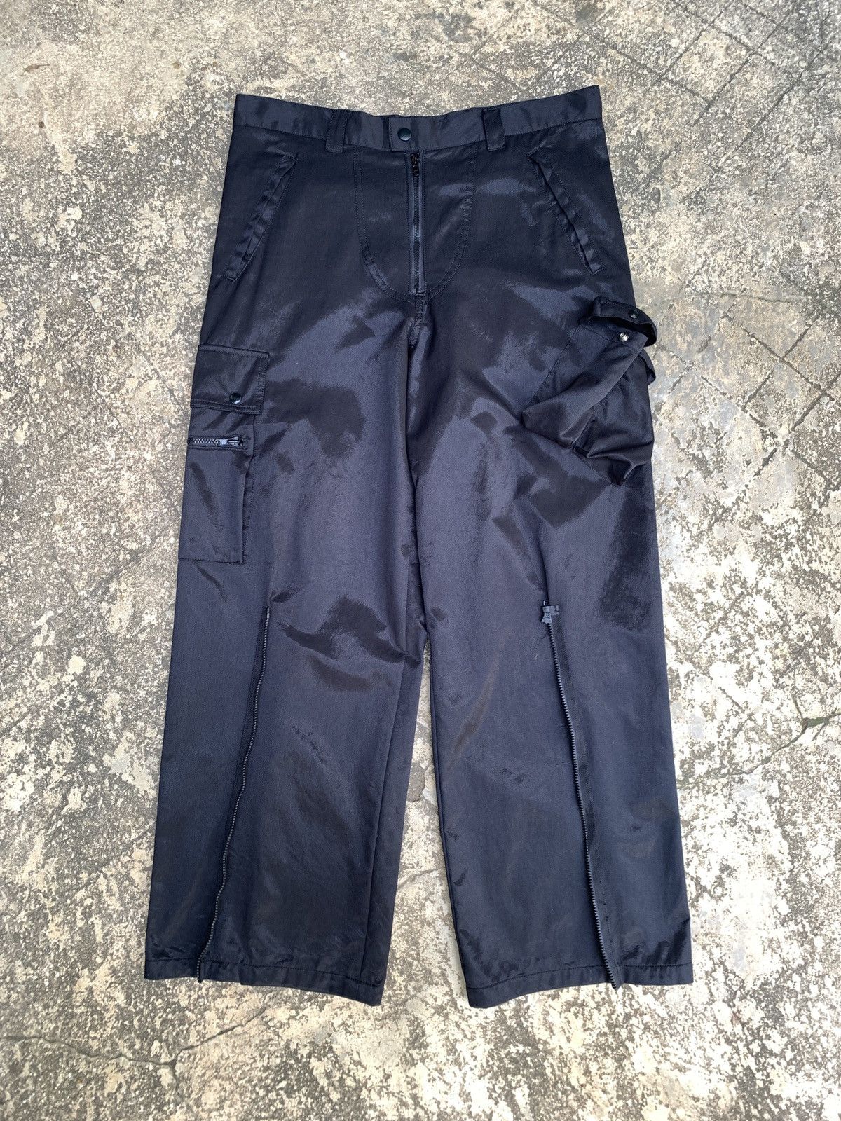 14th Addiction × If Six Was Nine × Kensho Abe 2000s Kensho Abe Convertible Cargo Pants Size 32" / US 10 / IT 46 - 1 Thumbnail